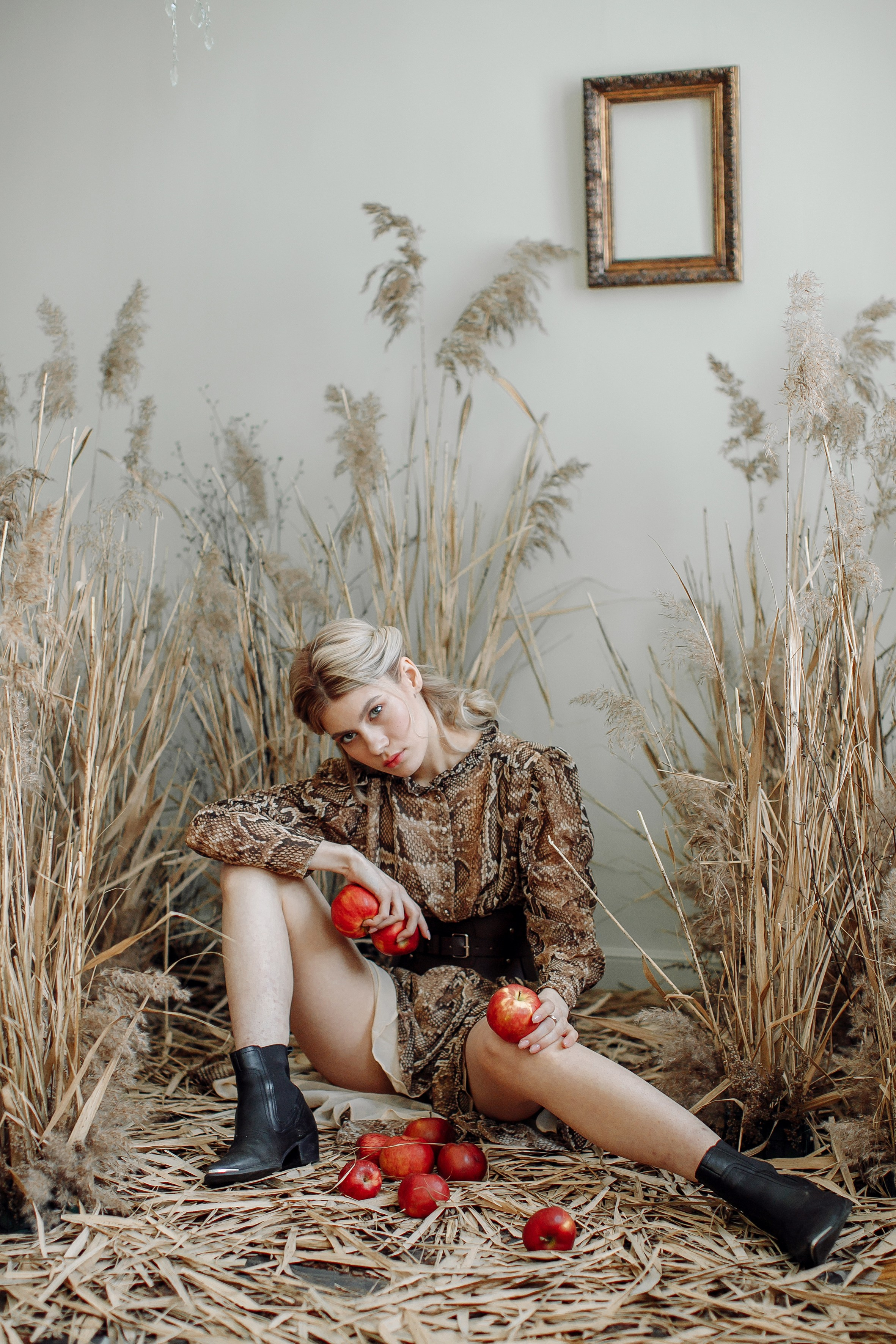 Портретная фотосессия Насти. Свадебный фотограф Москва