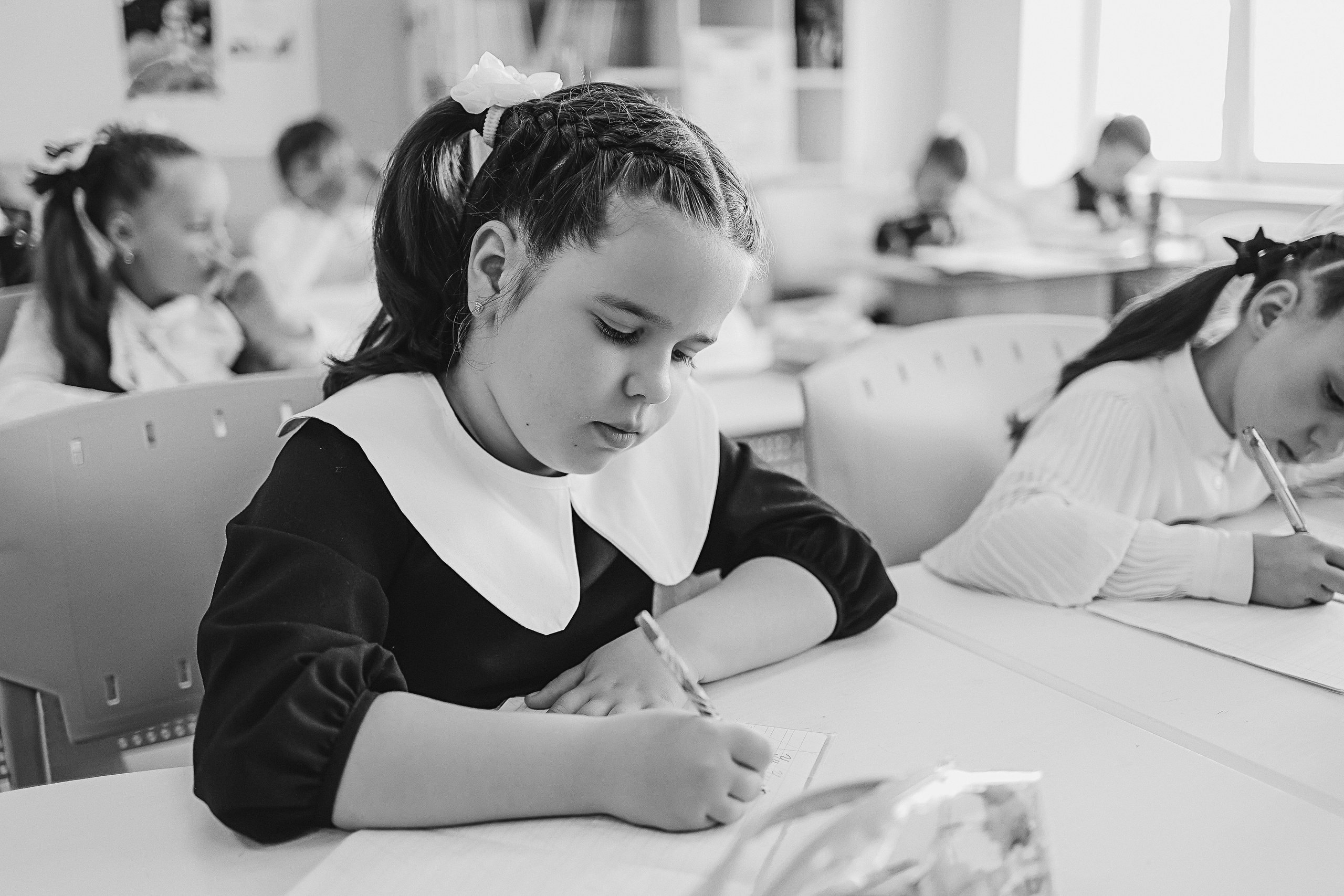 Один день в школе 1 класс. Семейный фотограф Тюмень, фотограф на роды Салмина Мария