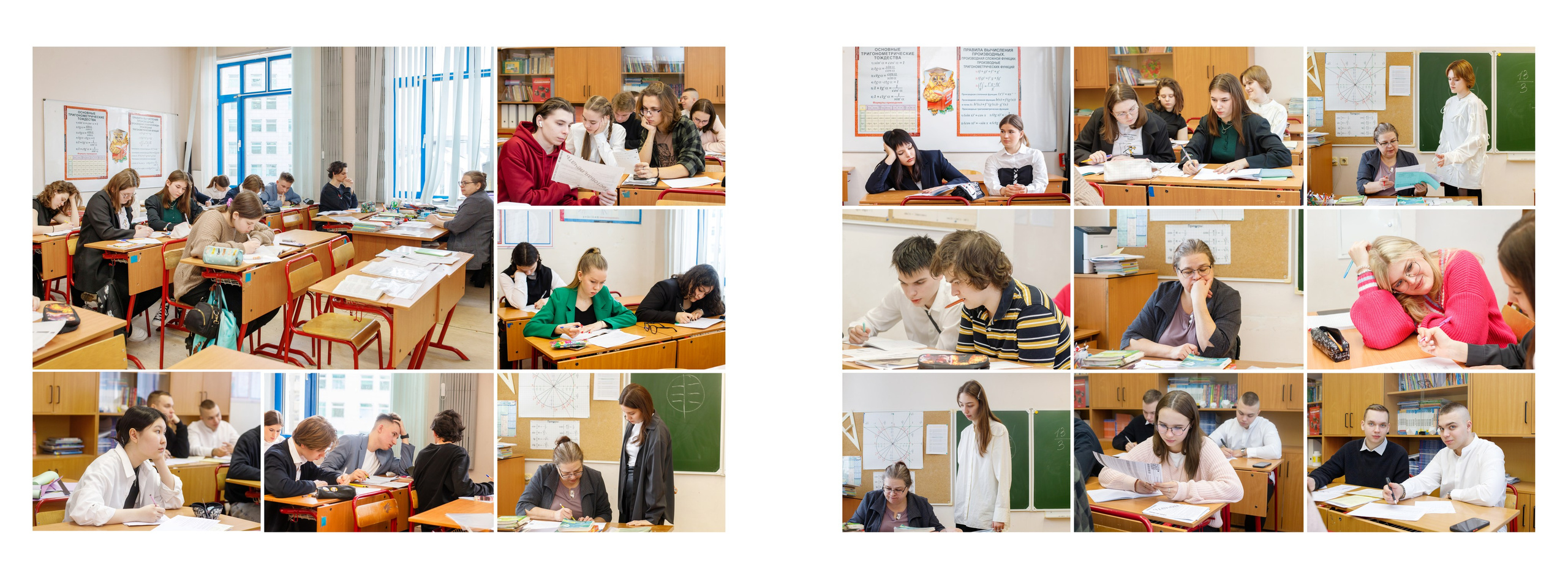 Альбом общей верстки для 11 класса. Семейный и школьный фотограф в Москве Анна Ткач