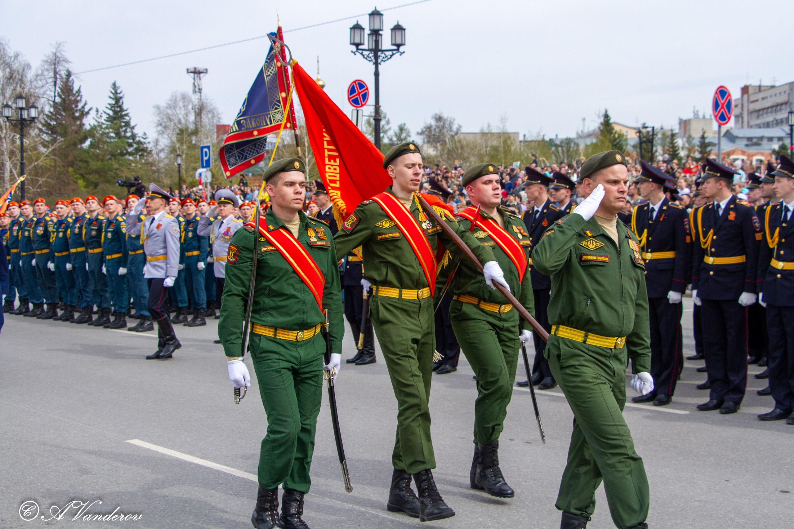 Парад Победы Омск 2024. Фотограф Омск | Александр Вандеров