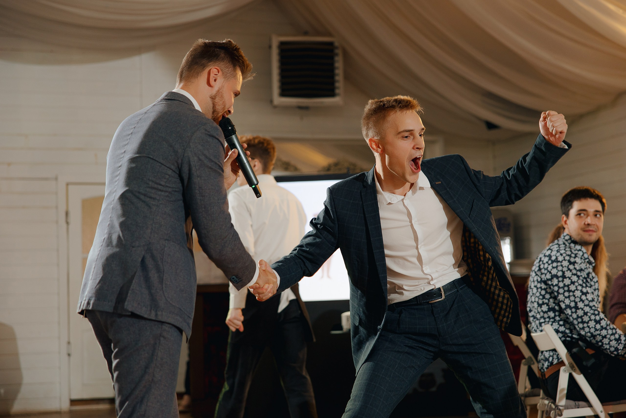 Эмоции гостей. Илья Сергеев - Ведущий мероприятий Тверь, Москва, Россия