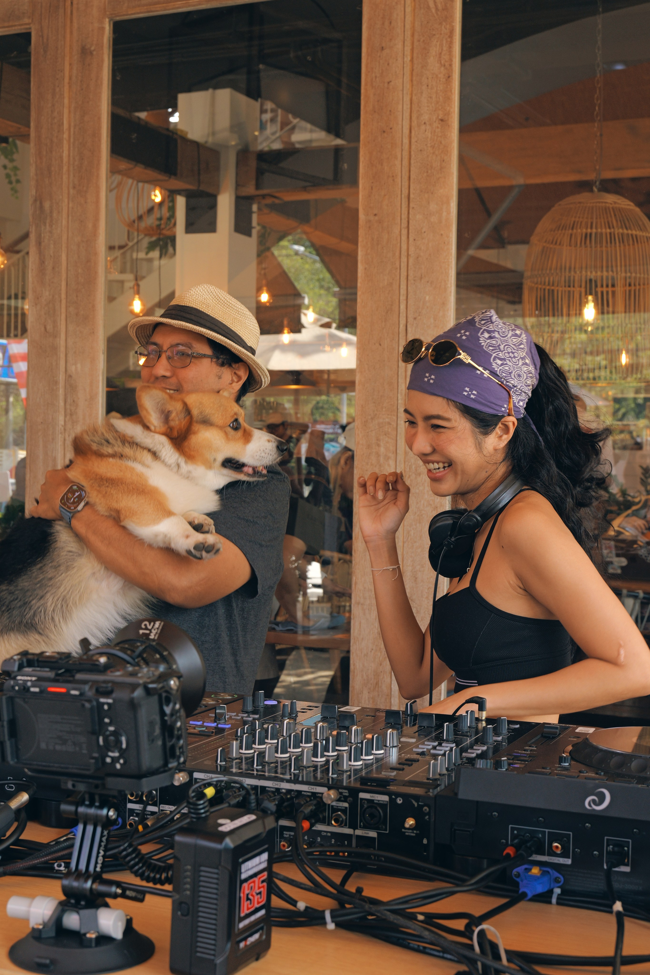 Artists, toga concert, concert photography, del mar, yoga beach club, dj shoot