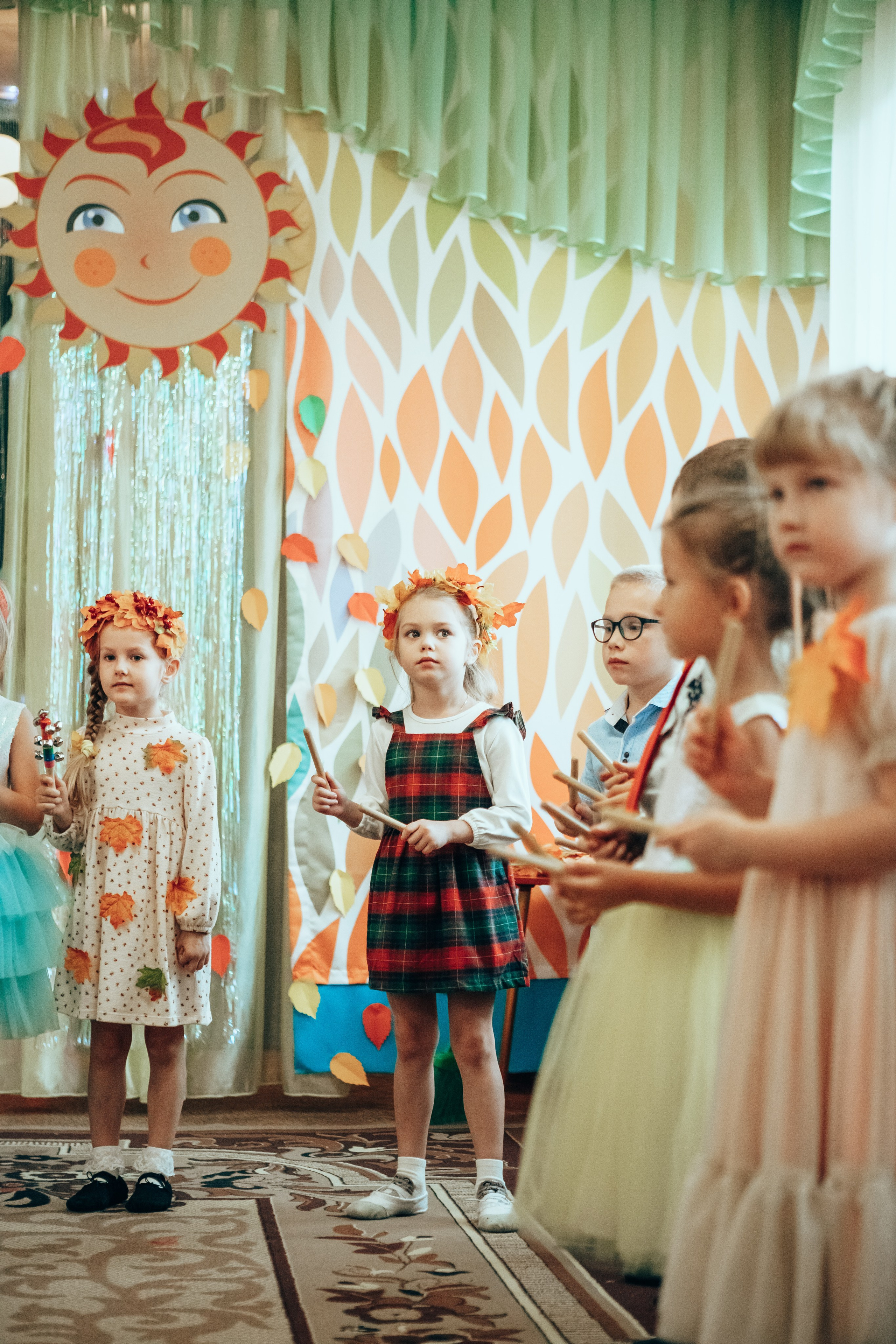 Утренник «Праздник осени». Семейный и детский фотограф в г. Новосибирске Макеева Анастасия
