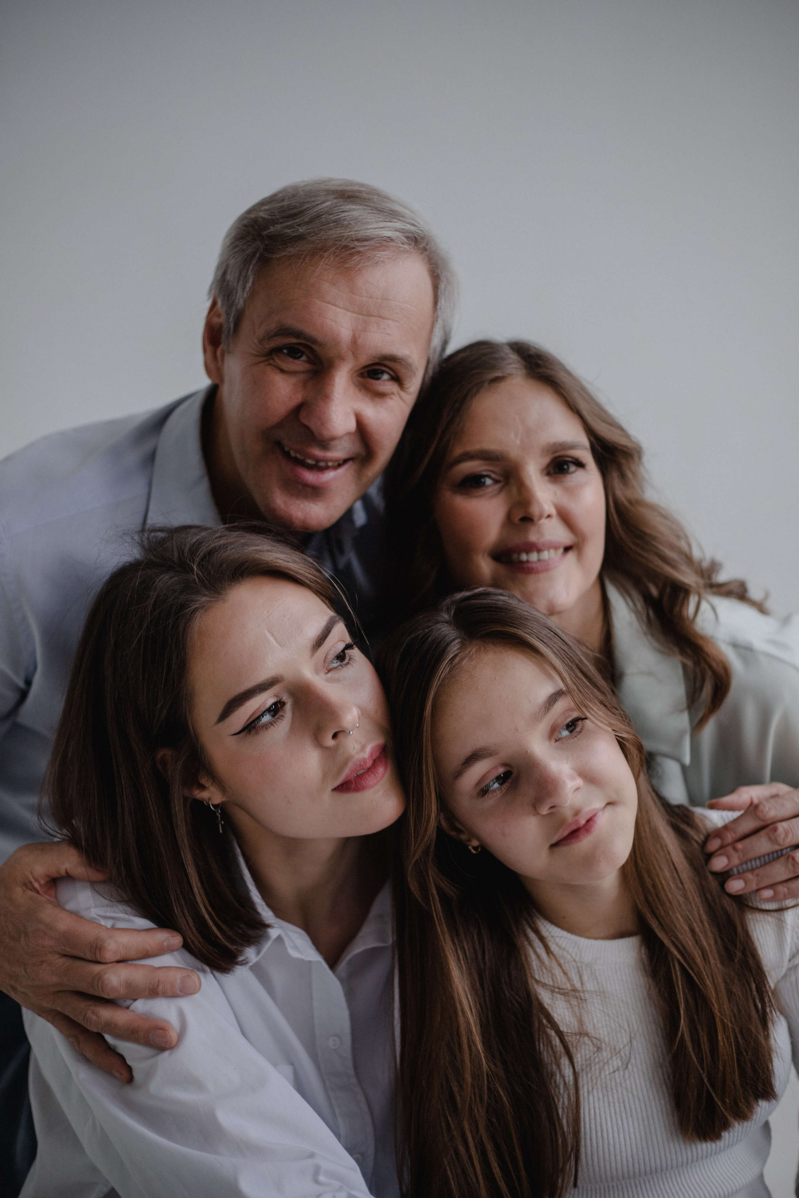 Студийная семейная съёмка