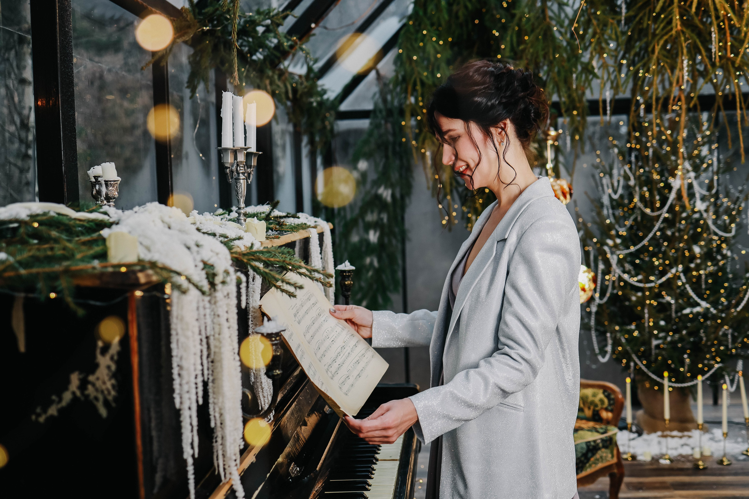 Новогодняя фотосессия в локации Оранжерея. Иванова Ирина Свадебный и семейный фотограф г. Уфа