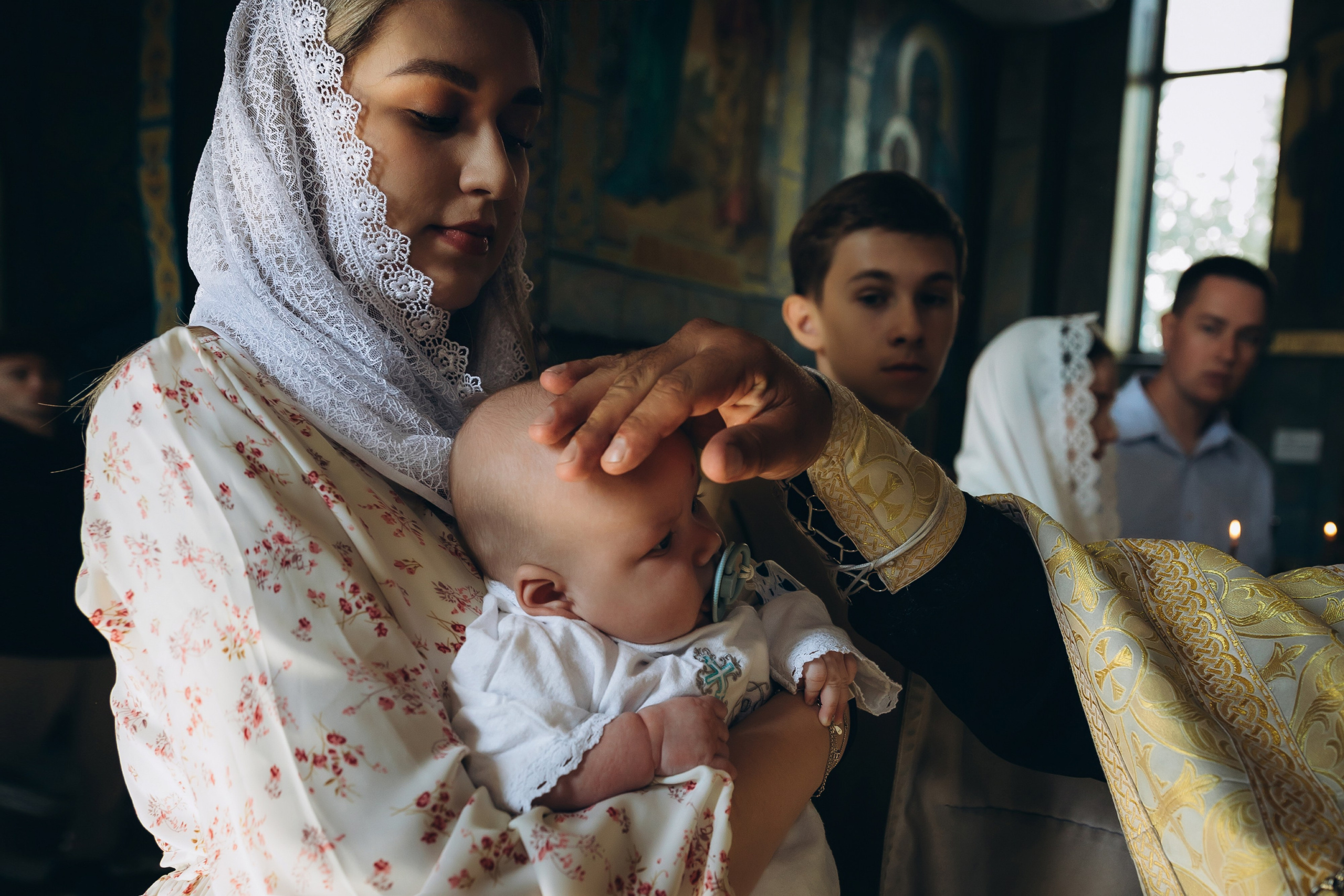 Таинство Крещения Ильи. Фотограф в Краснодаре Алла Потоцкая