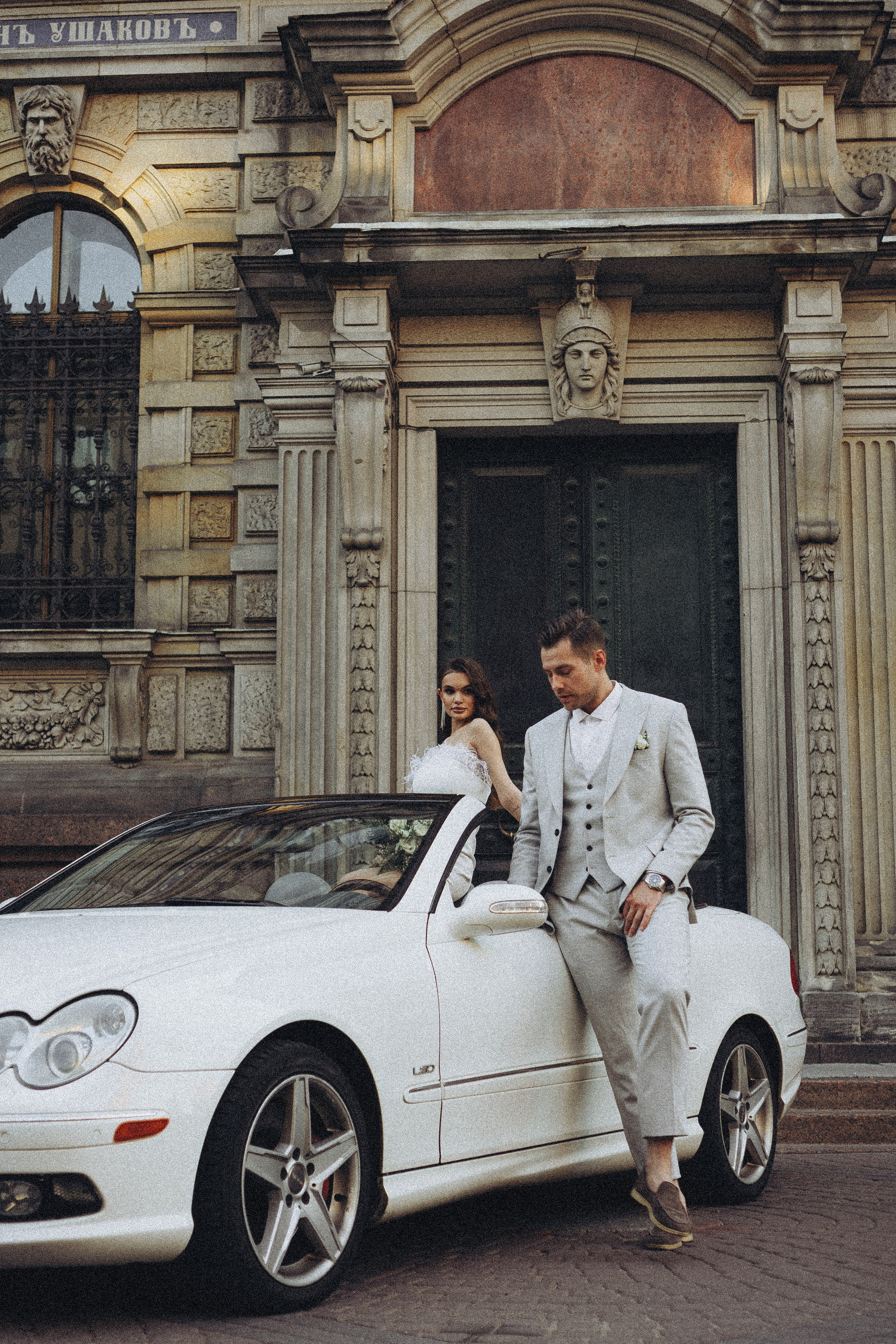 Свадебная сьемка у академии Штиглица. Профессиональный фотограф, Санкт-Петербург — Виктория Богомолова