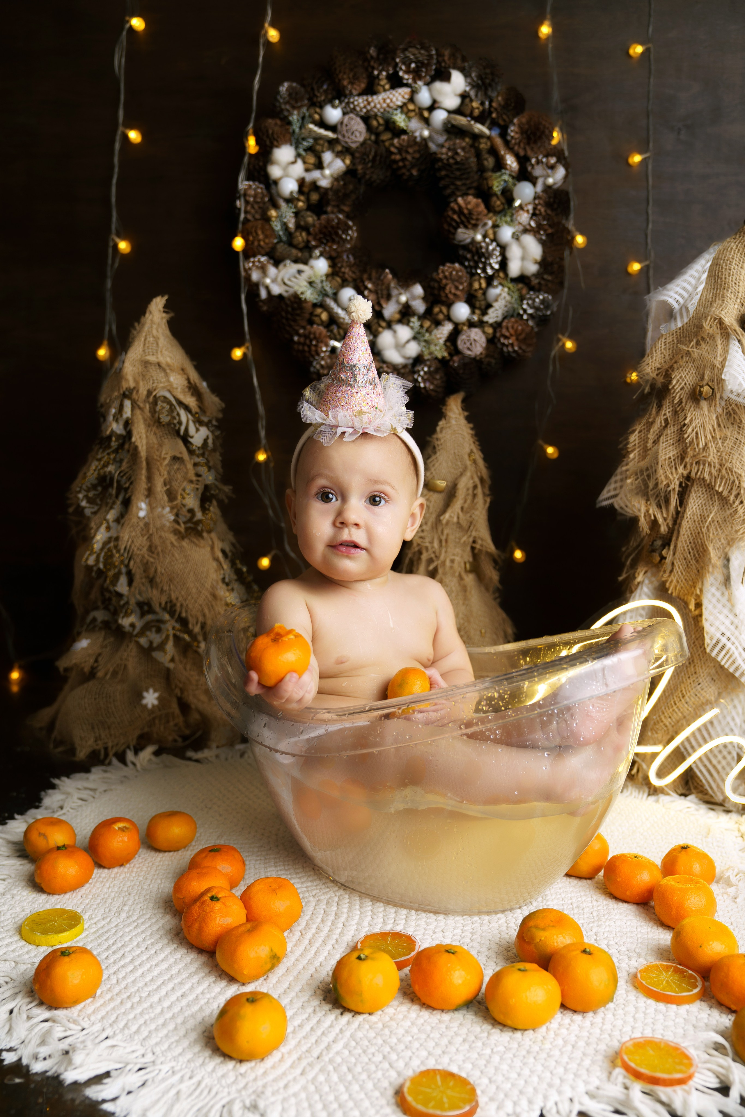 Фотосессия ГОДОВАСИЕ. Фотограф новорожденных, детей до года и беременных в Симферополе