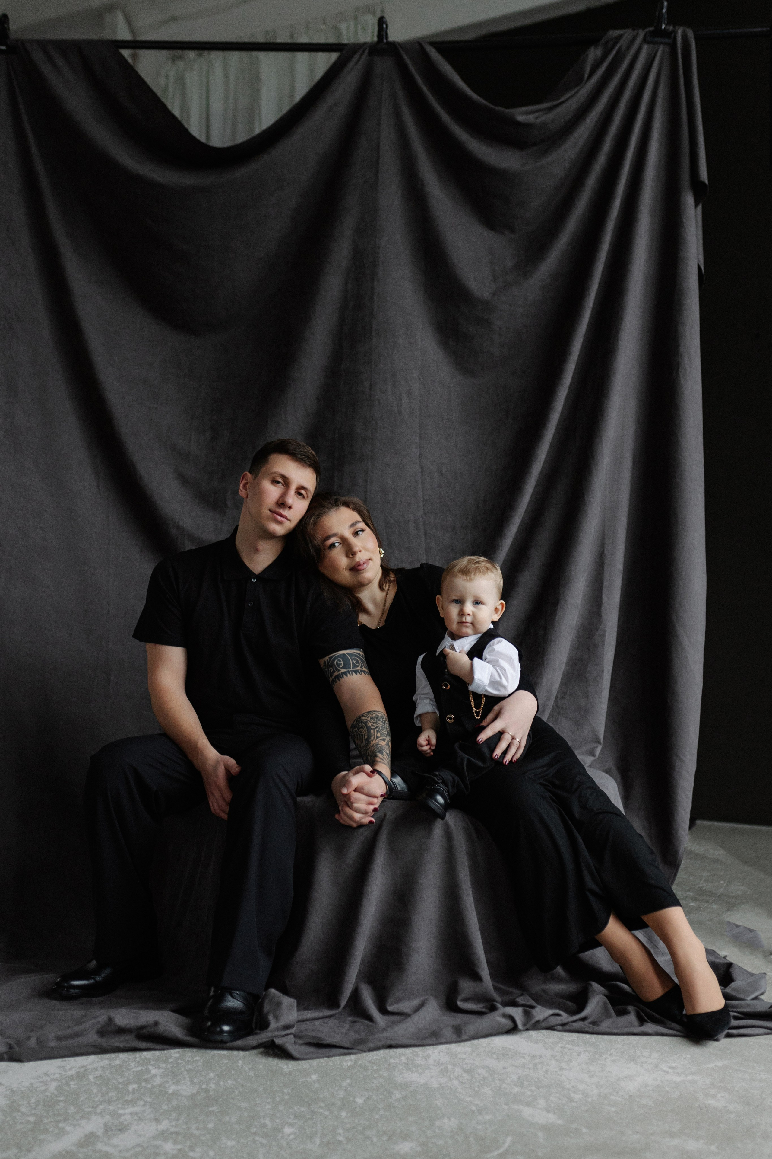 Таня, Андрей и Лев. Семейный фотограф в Краснодаре Яна Морева