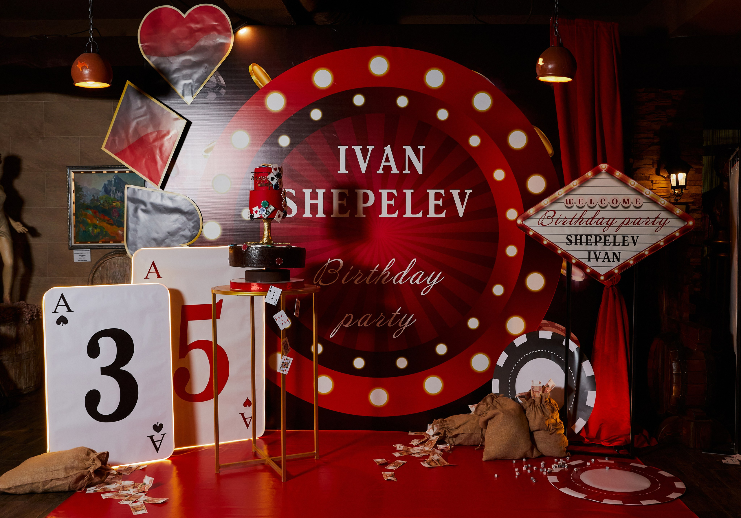 Юбилей 35 лет Ивану. Свадебный и семейный фотограф в Сочи-Красной поляне Ларионова Анна