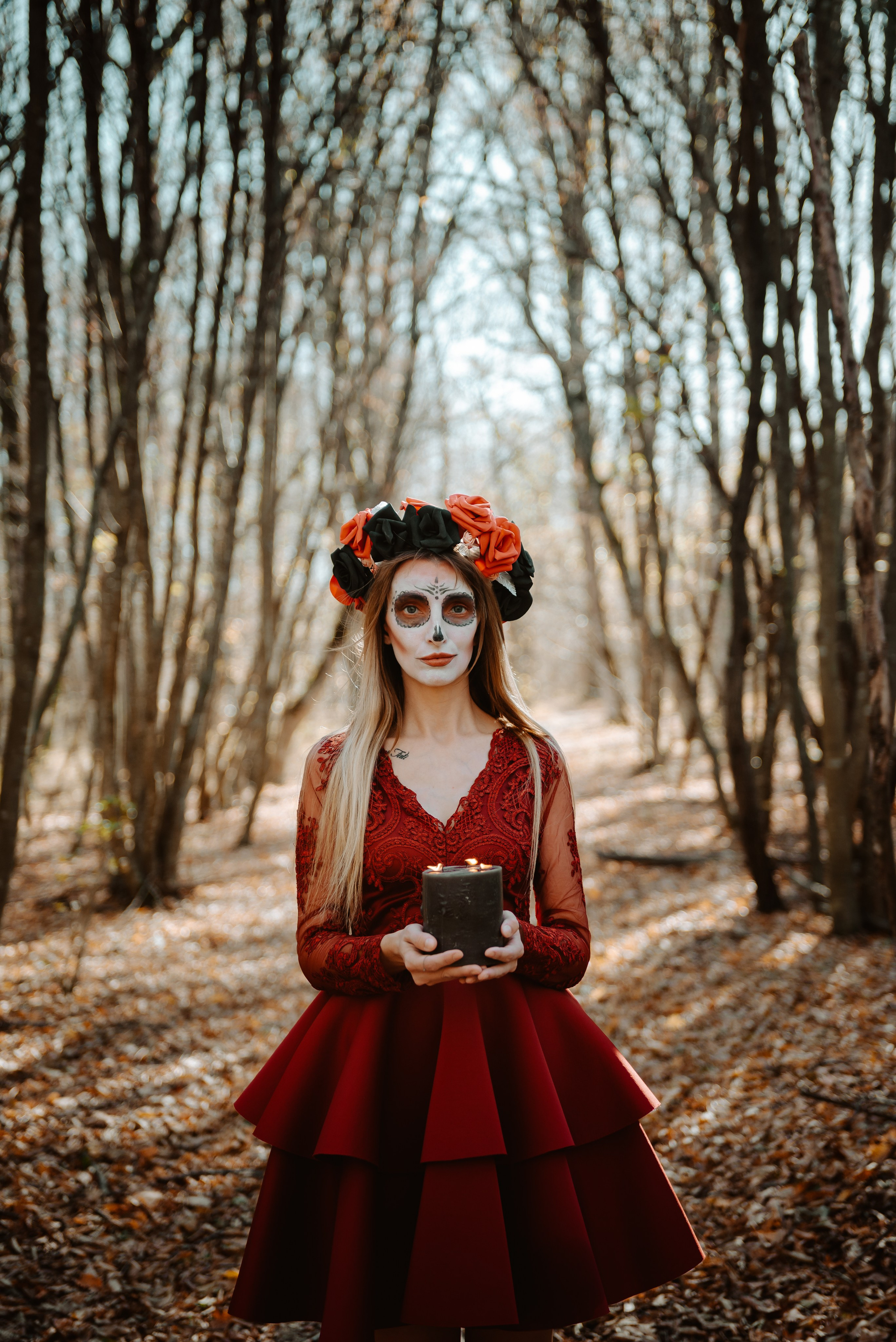 Фотосессия в горячем ключе к хеллоуину. Свадебный фотограф в Горячем Ключе Смирнова Дина