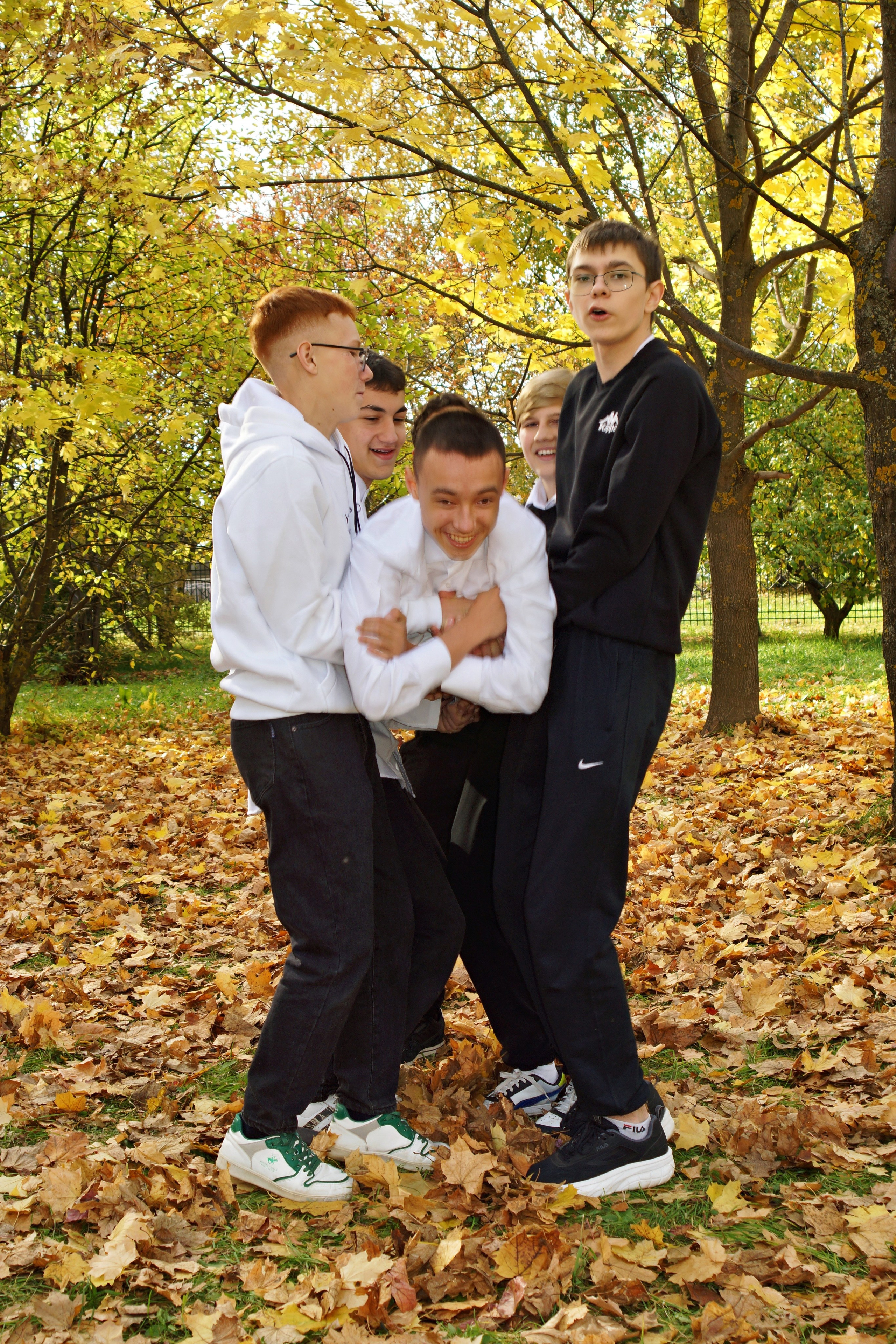 Осенняя фотосессия в школе г. Йошкар-Ола