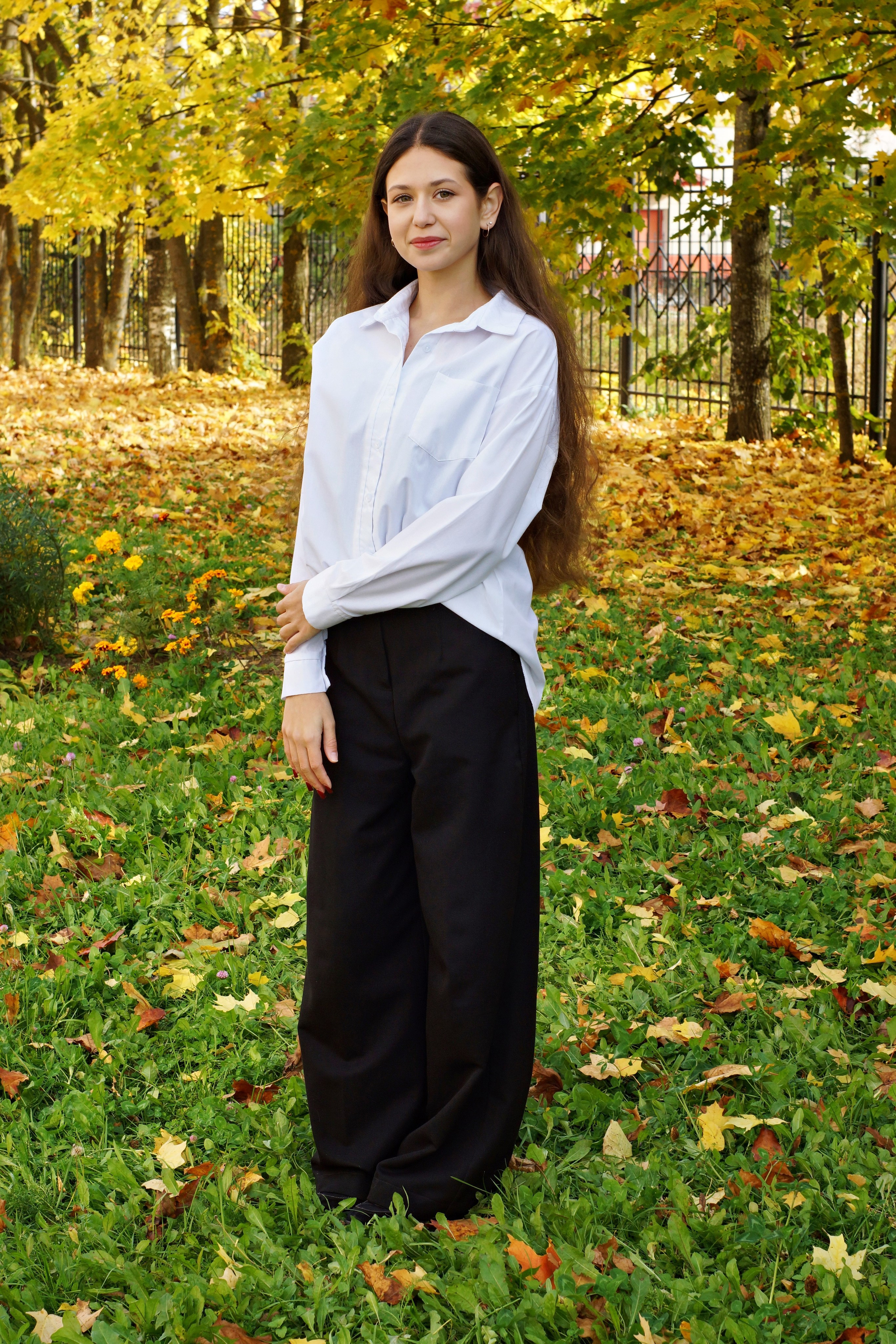 Осенняя фотосессия в школе г. Йошкар-Ола