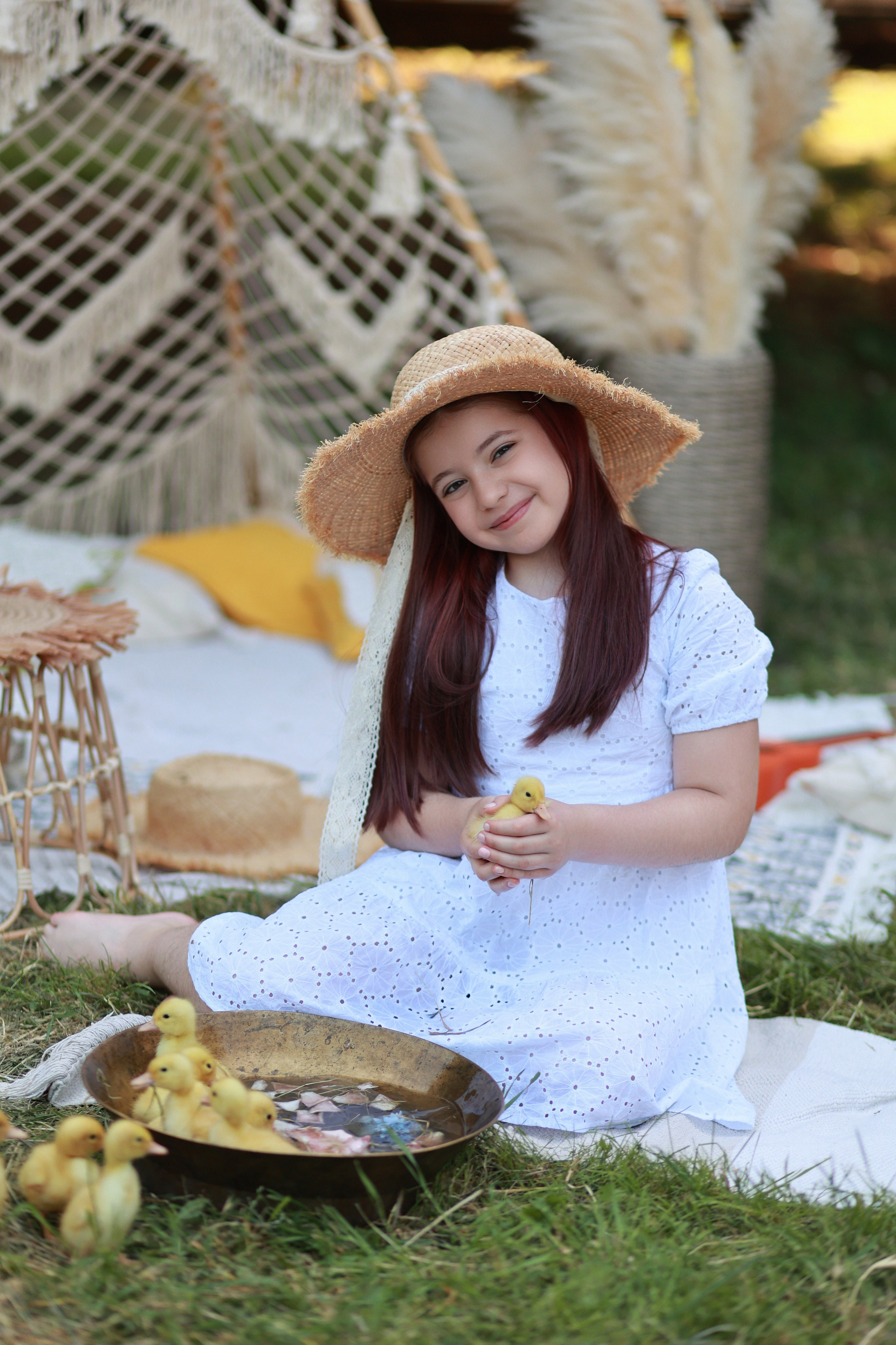 Бохо в Чистяковской Роще. Детский семейный фотограф Краснодар