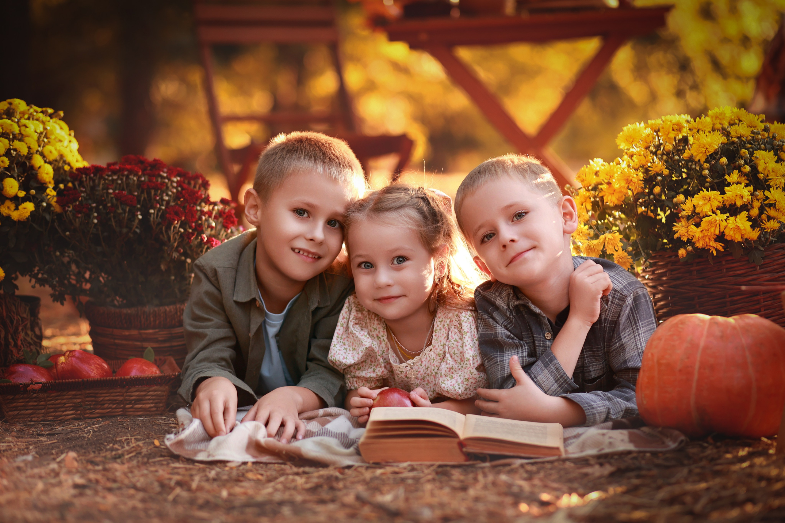 Пикник в парке. Детский семейный фотограф Краснодар
