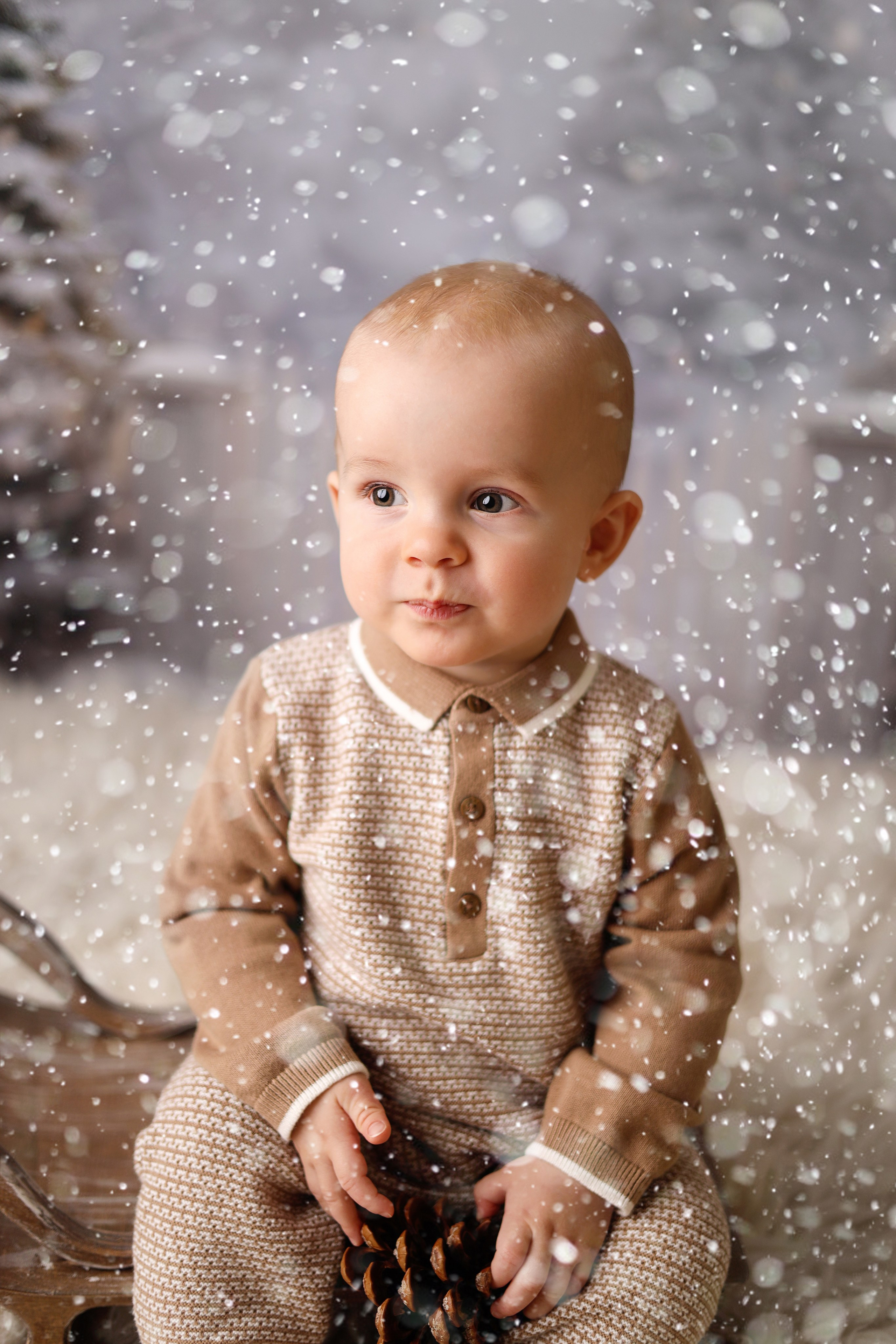Максиму 11 месяцев. Фотограф новорожденных Москва. Ньюборн фотограф Москва