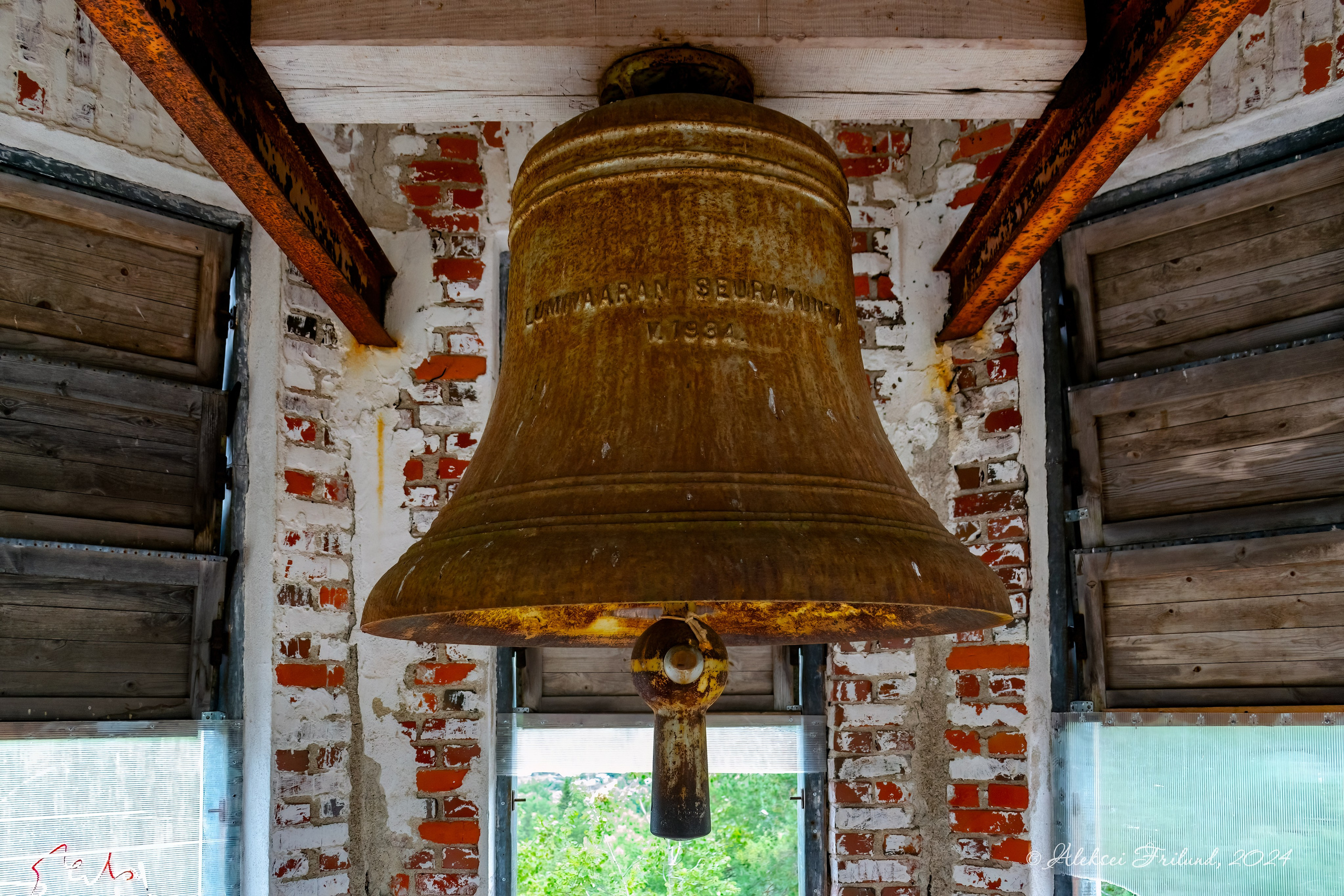 Кирха в пос. Лумиваара. Аэросъемка. Фото и Видео в Карелии. Алексей Фрилунд