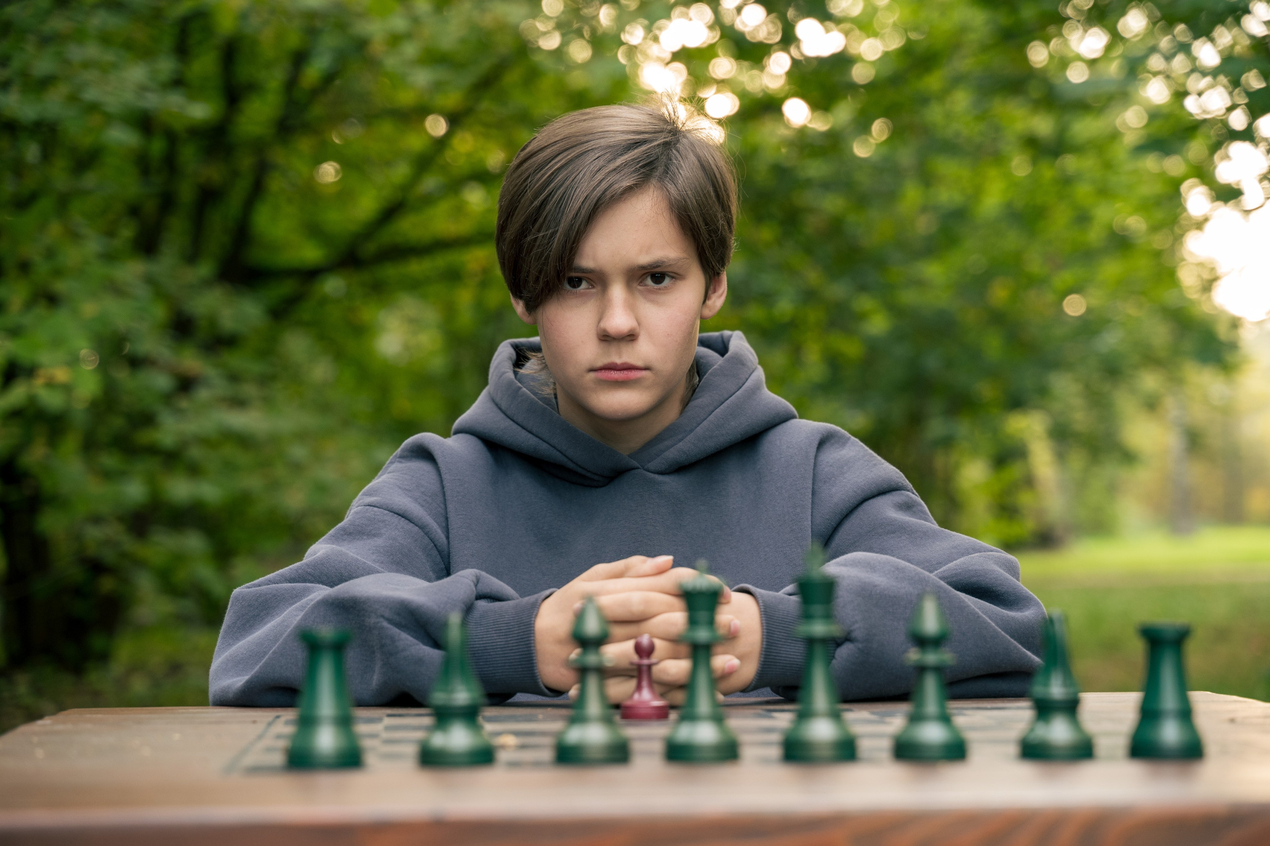 Семейная фотосессия в парке. Школьный фотограф в Москве