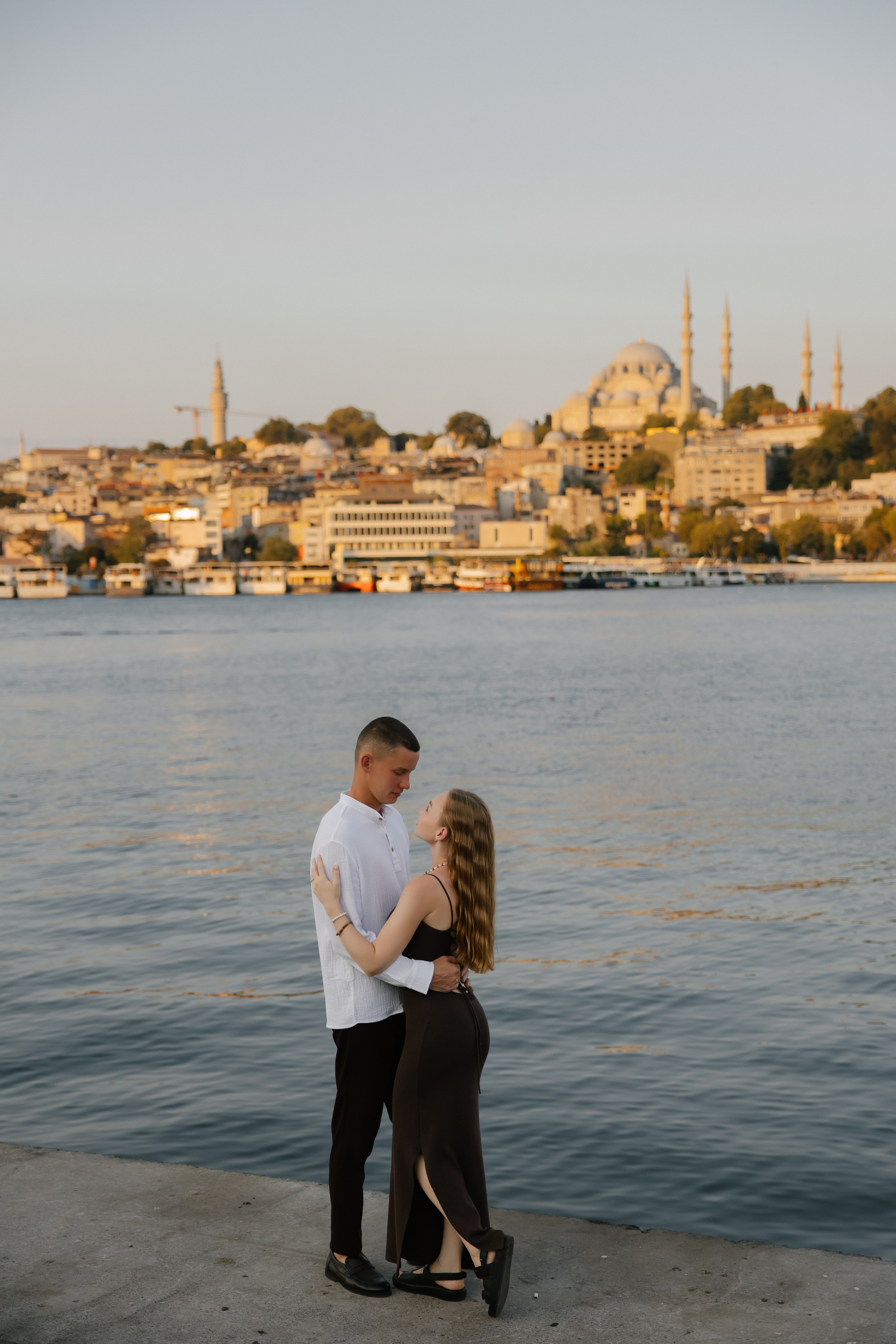 На рассвете