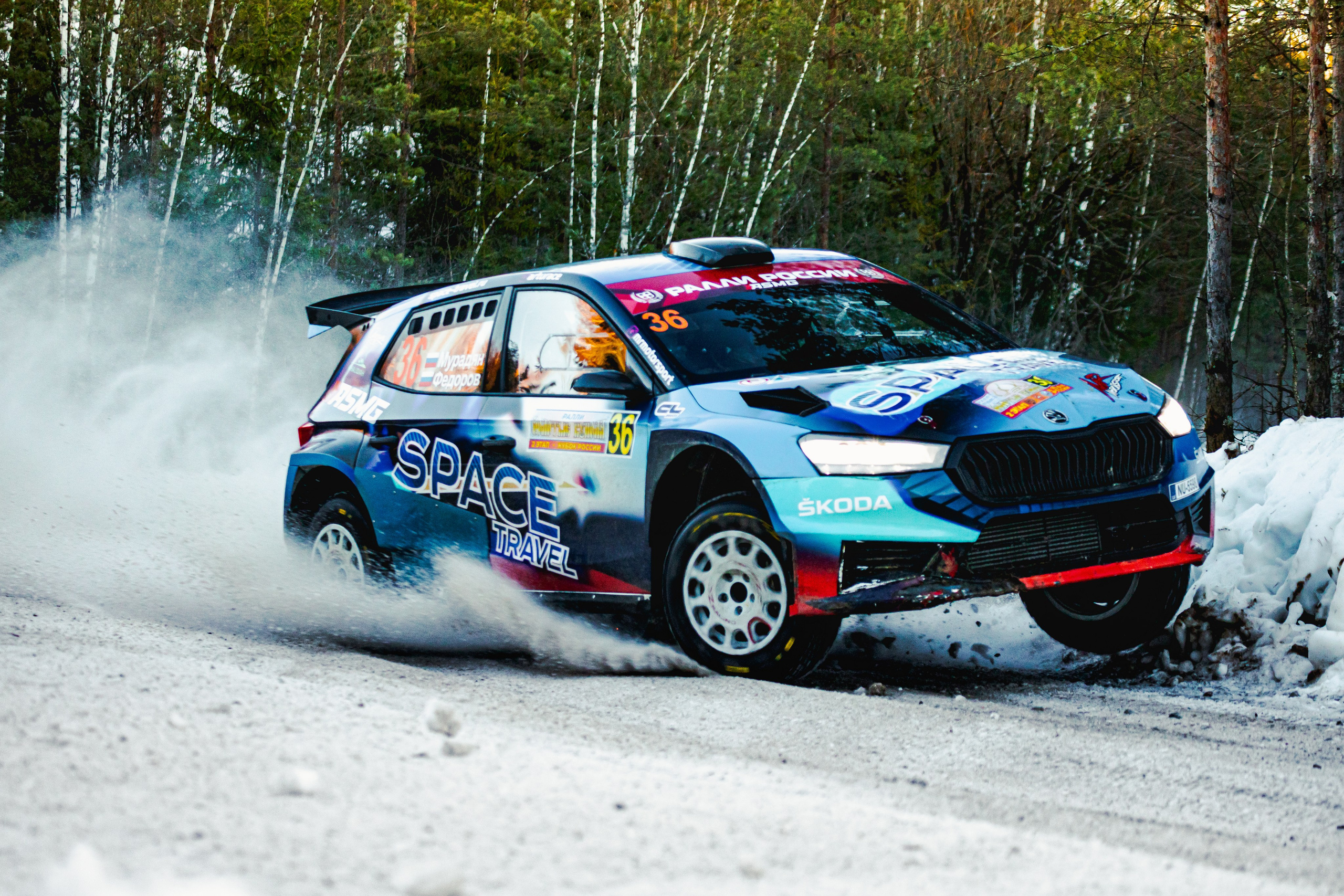 Ралли 2025. Спортивный фотограф — Никита
