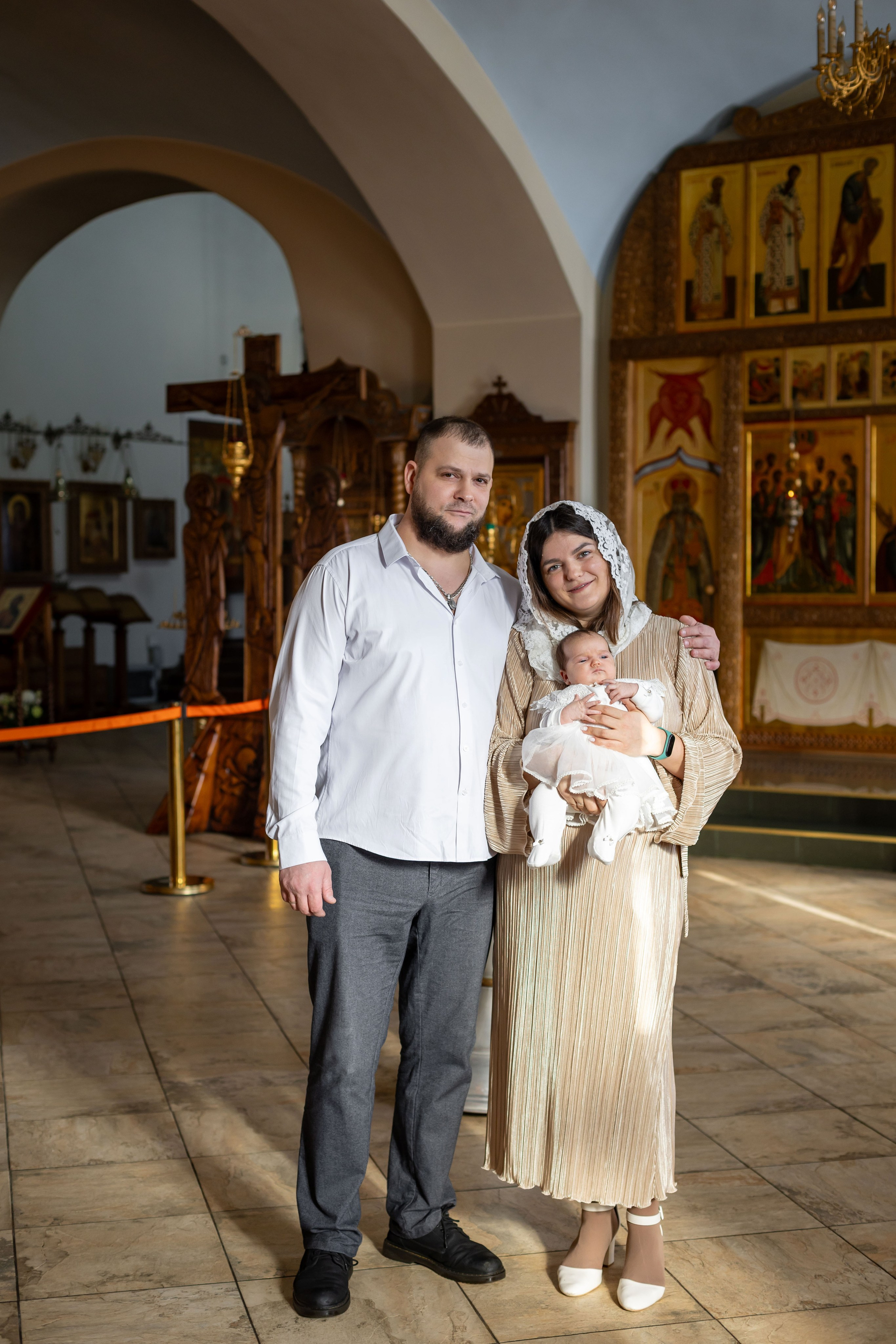 Крещение Милании. Семейный и детский фотограф Анна Петракова
