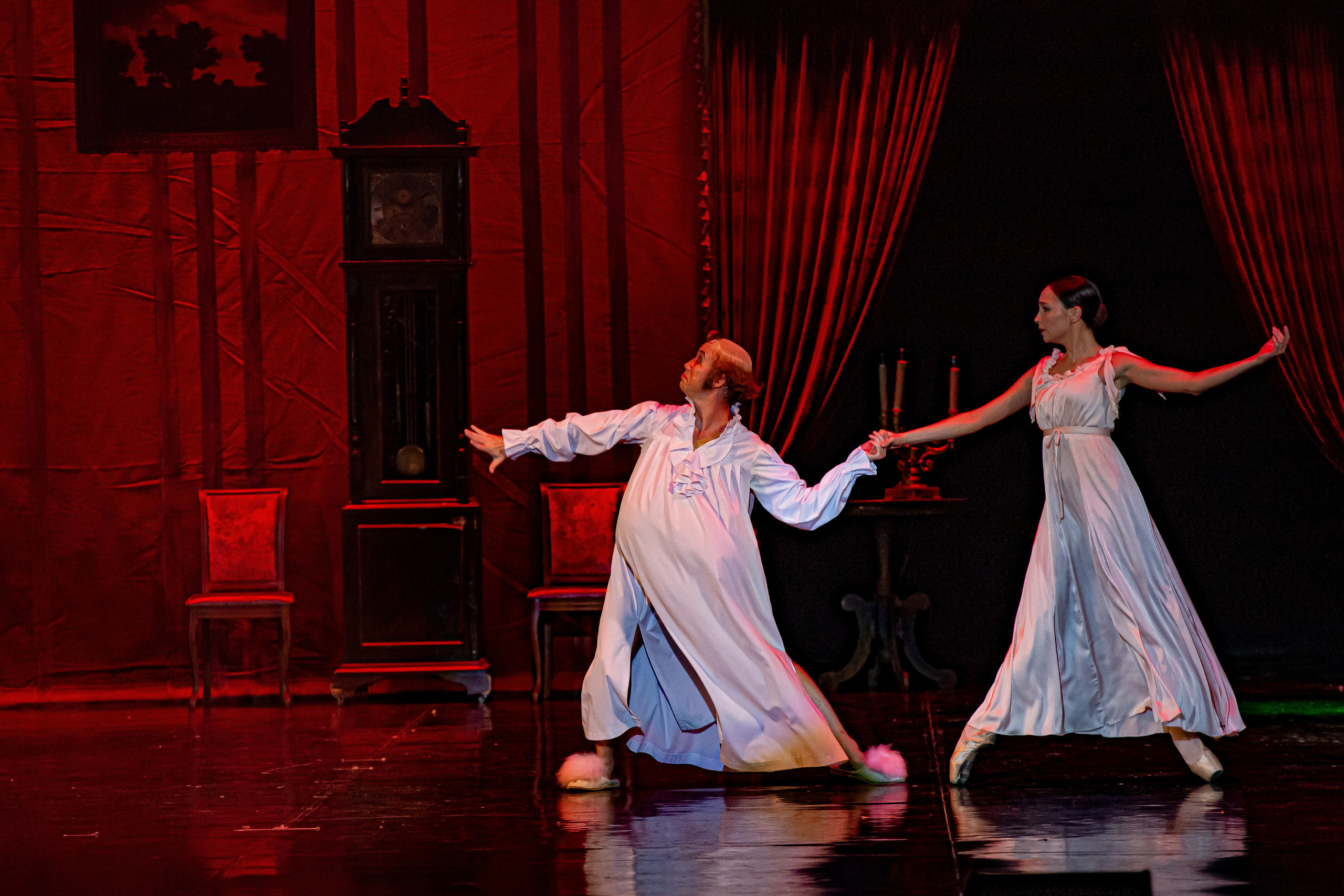 Анюта — спектакль — премьера на сцене Зимнего театра Марийского театра оперы и балета. Фотограф в Сочи Юрий Шептаев