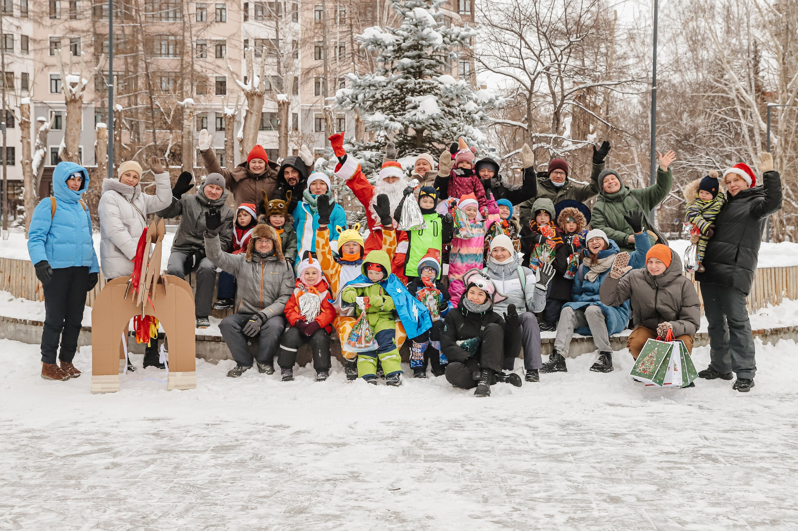 Высший пилотаж. НГ. Съемка в г. Екатеринбурге
