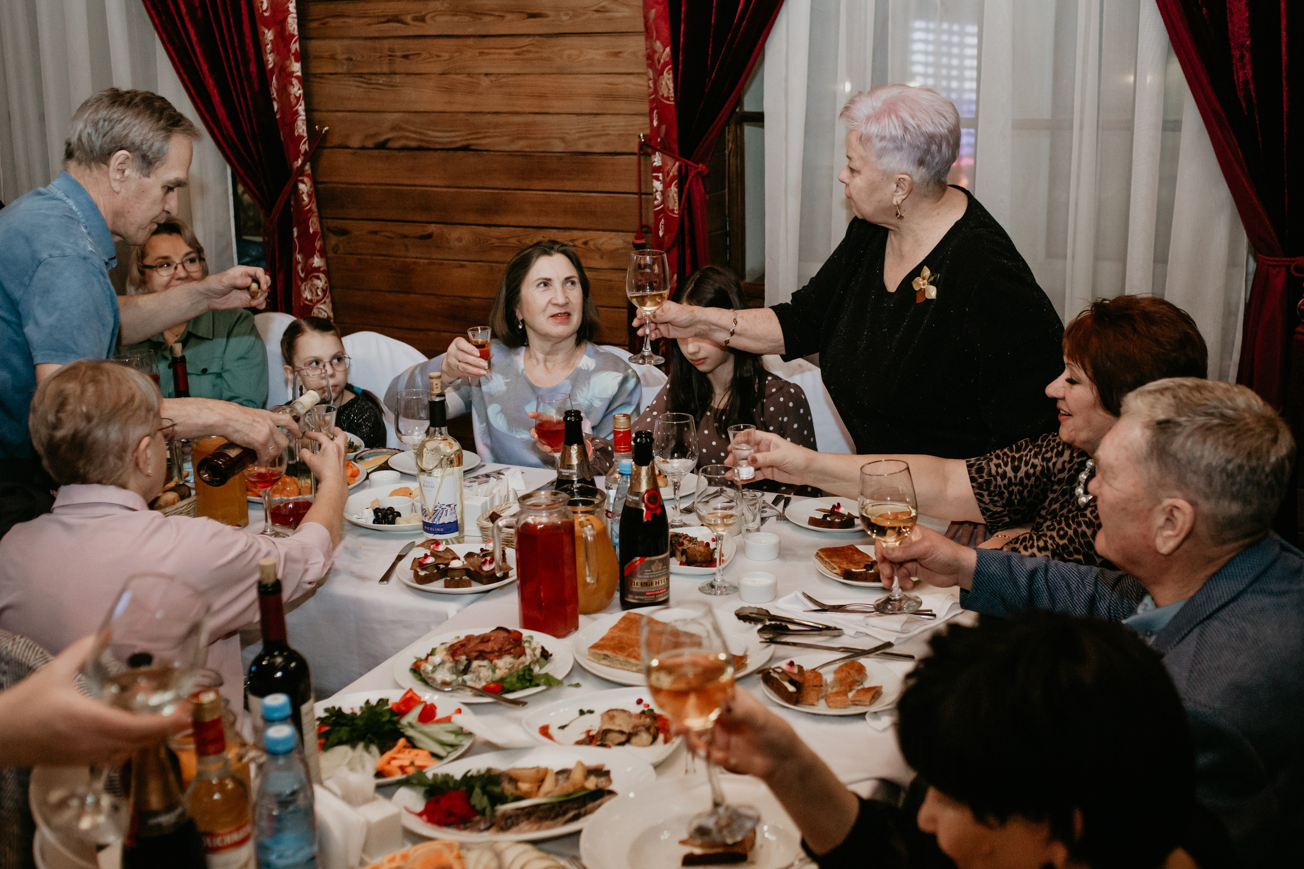 Юбилей 70 лет. Уральские пельмени. Фотограф в Челябинске Ополихина Анна