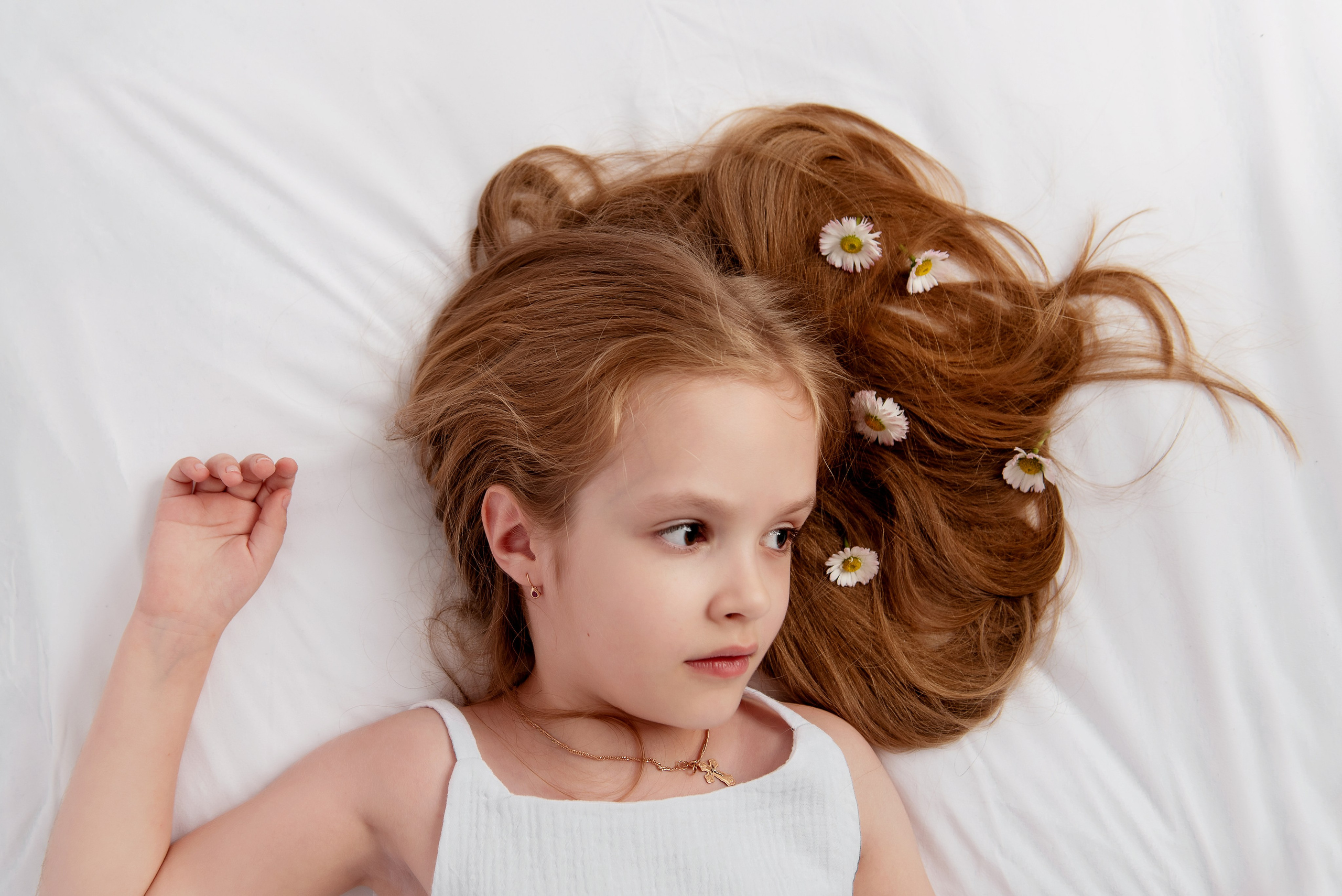 Ромашки. Детский фотограф в Долгопрудном и Москве