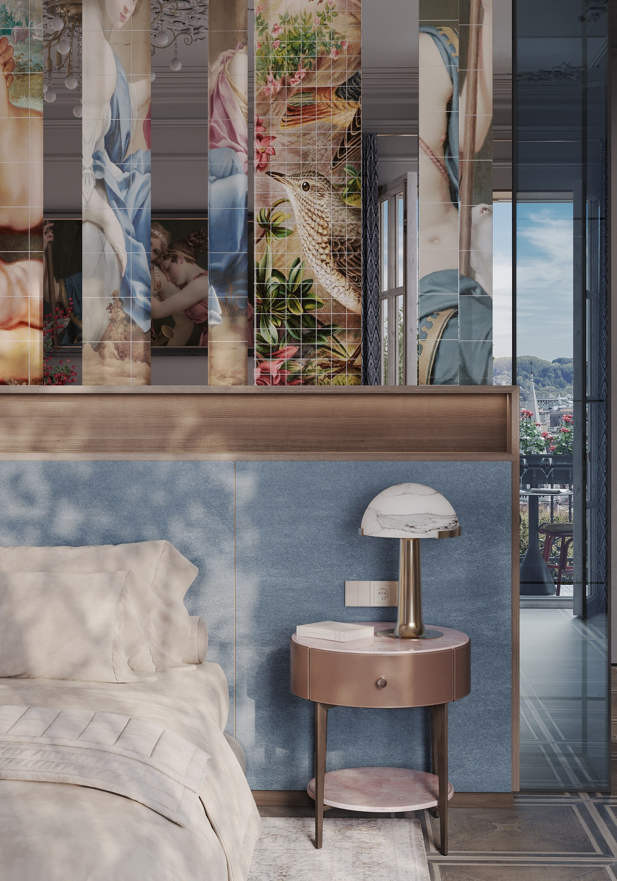 Adelle — концептуальный проект. Визуализация интерьера Corsa Render