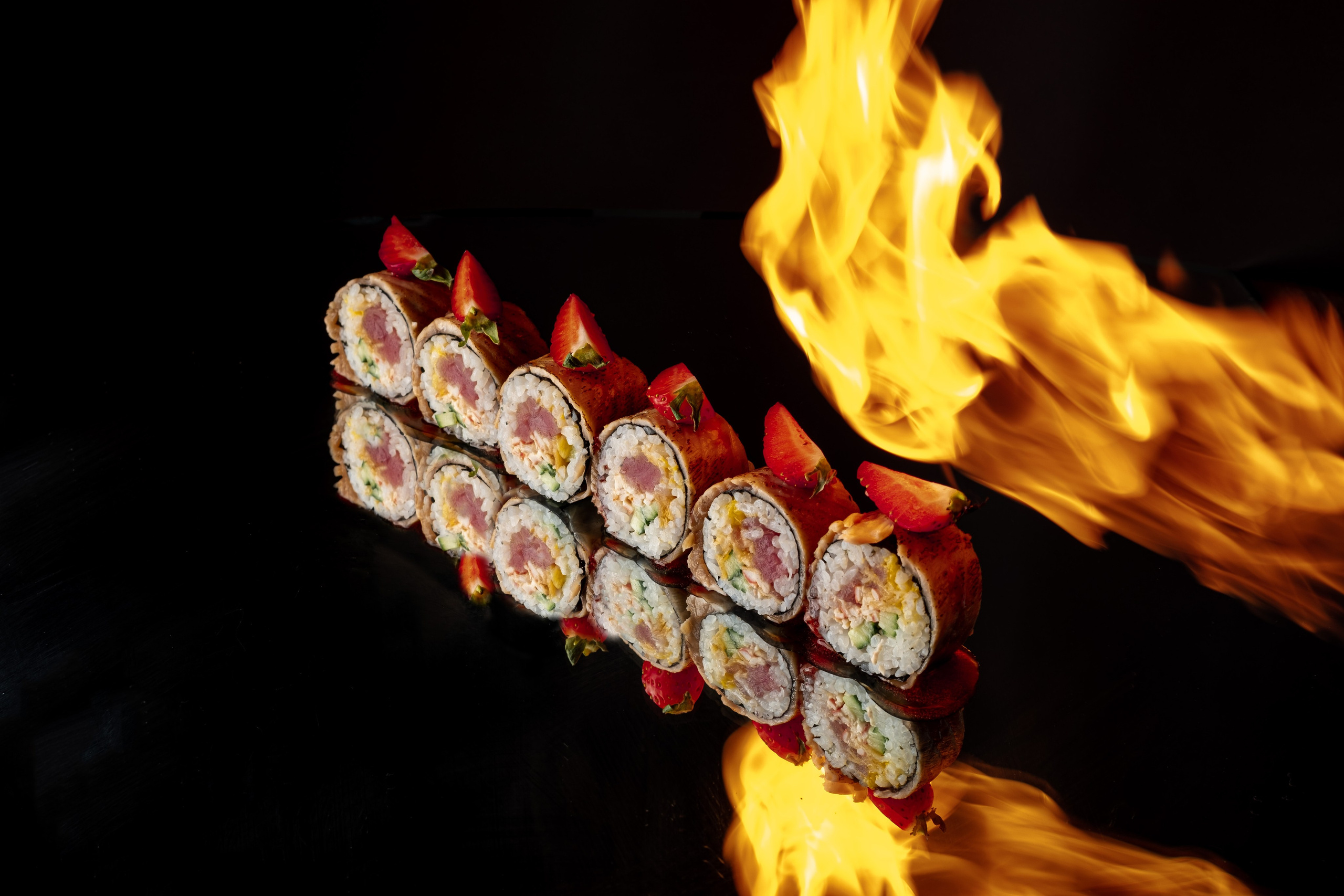 Ocean blue sushi. Предметный и фуд фотограф в Саратове Алина Кравец