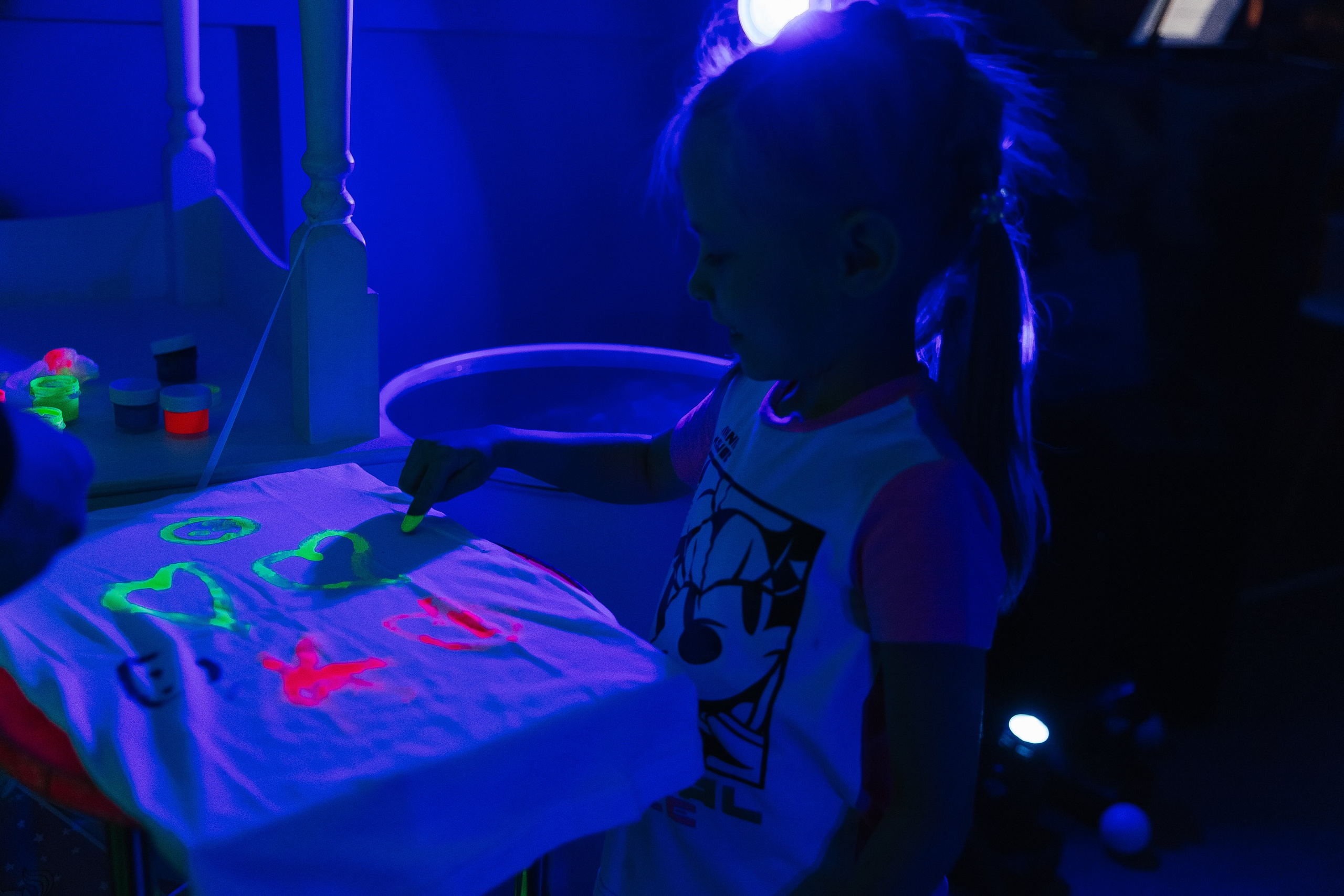 Неоновая вечеринка. Фотограф в Красноярске Любовь Малеева