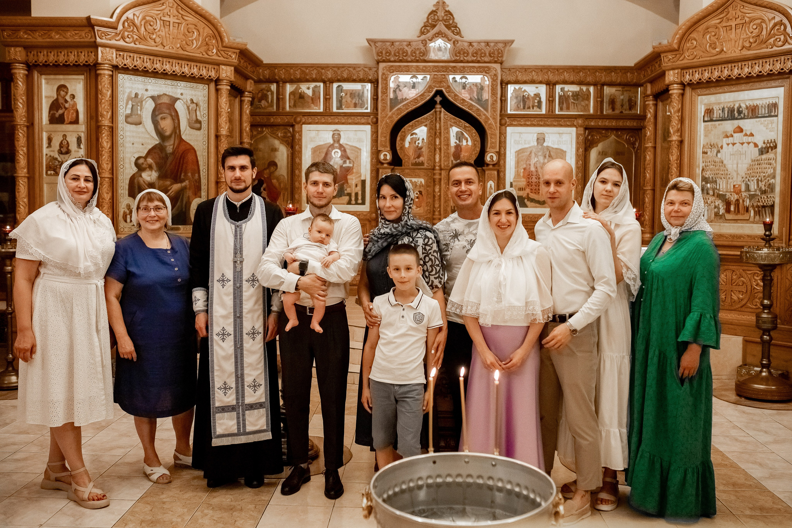 Таинство Крещения! Храм ГЕОРГИЯ ПОБЕДОНОСЦА. Профессиональный фотограф, Москва |Видное Елена Елизарова