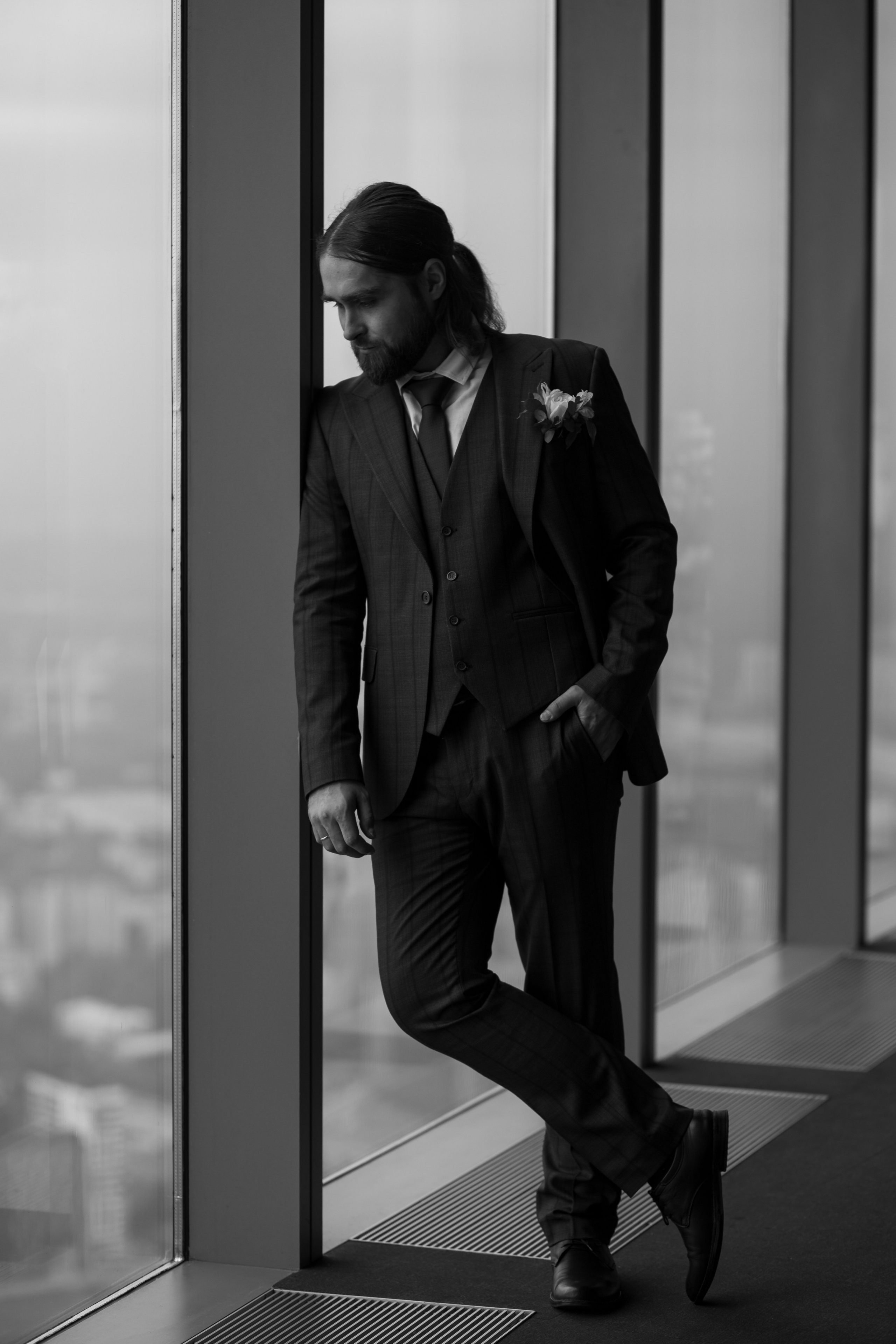 Свадебный фотограф в Москве, фотосессия в ЗАГСе Москва-сити