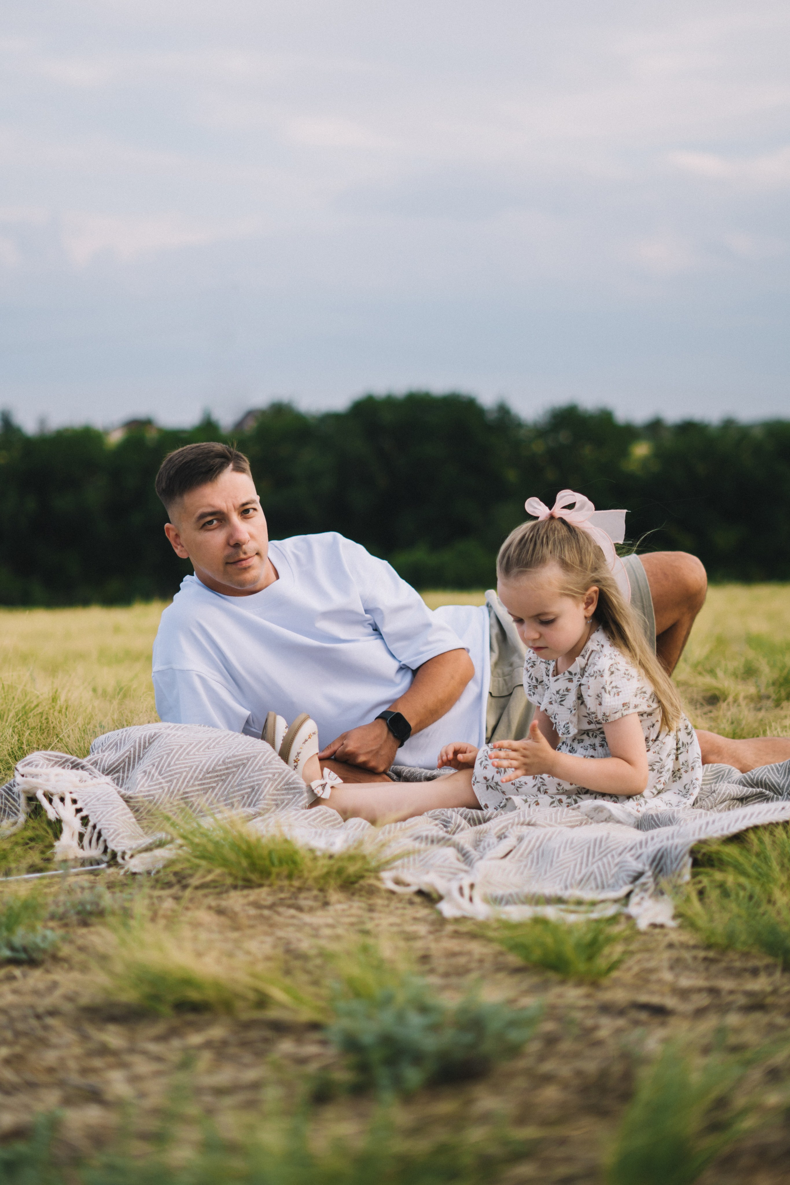 Andrey & Alina & Mira. Фотограф Волгоград