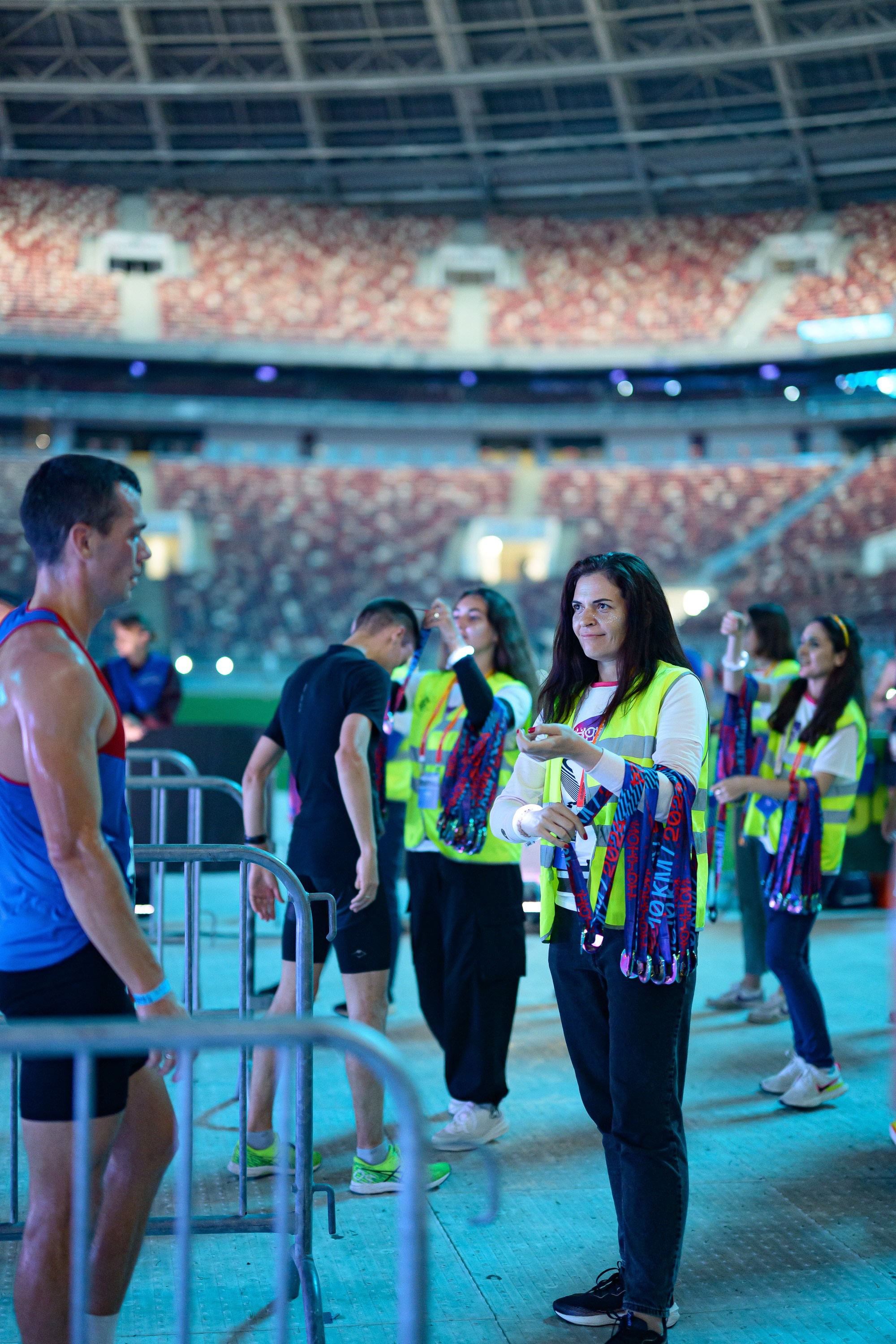 Ночной забег 2024. Репортажный фотограф Сергей Квартальнов