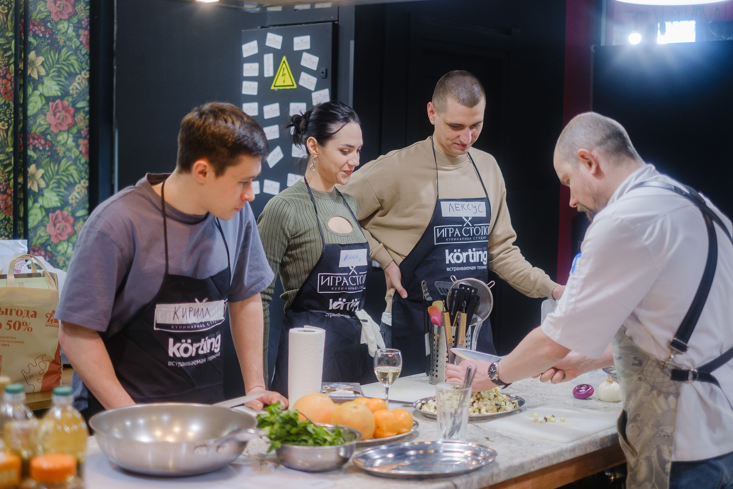 Корпоратив на кулинарном мк. Фотограф Мария Хлебникова Санкт-Петербург Москва