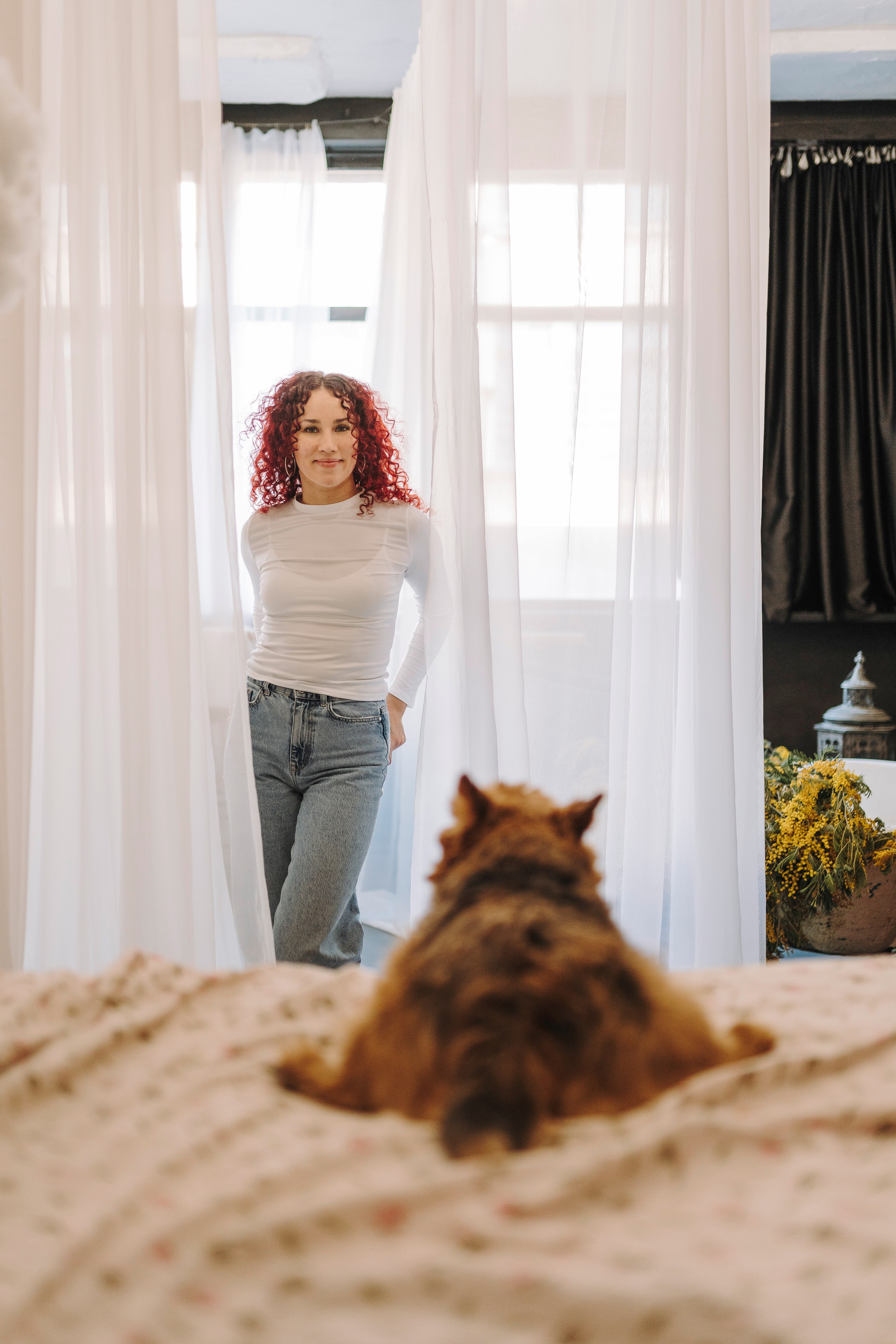 Маша и Рамси. Фотограф анималист в Спб недорого Олеся Майорова