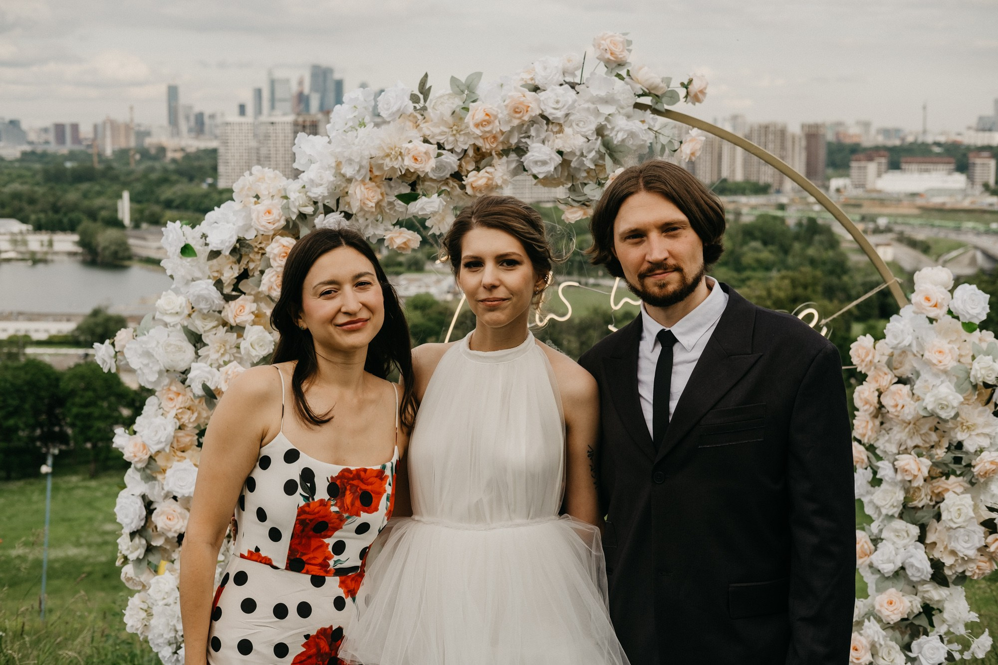 На высоте. Свадебный фотограф Александра Тюлякова