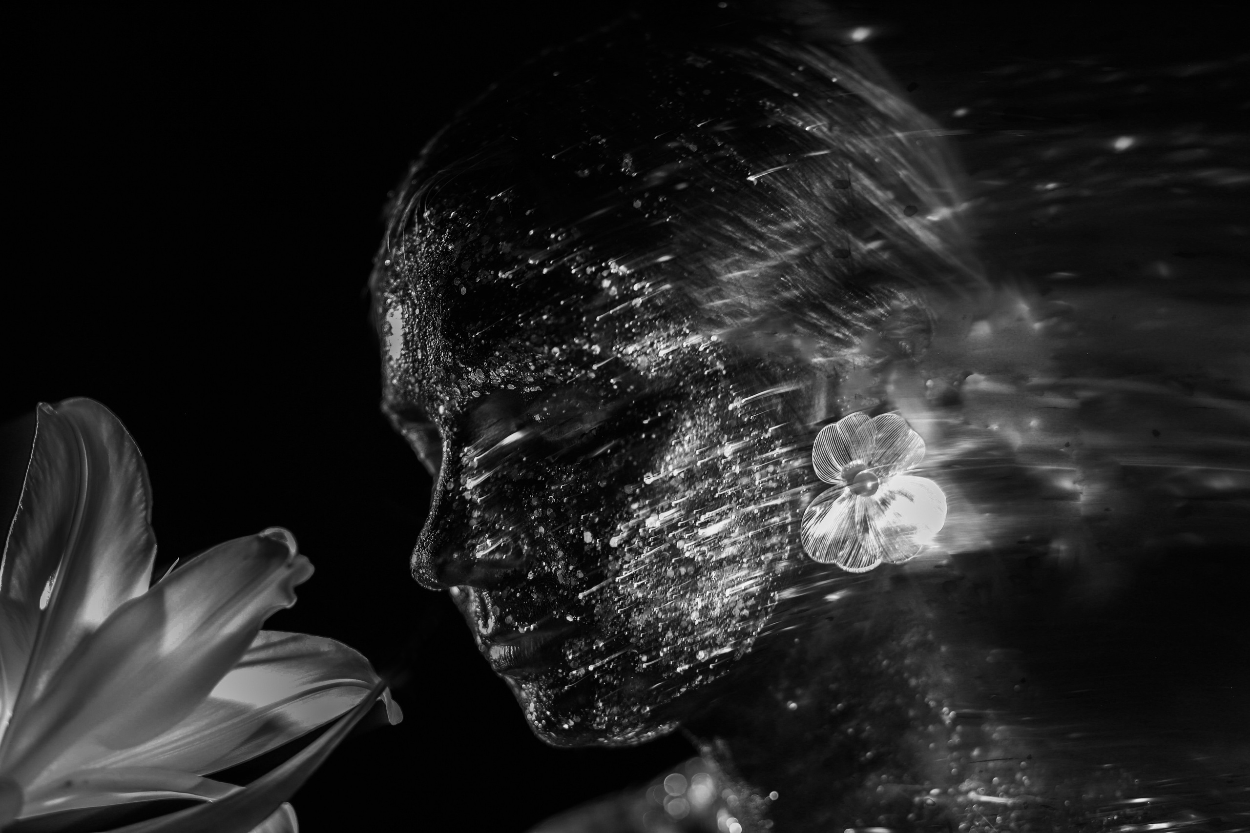 Черно-белые портреты