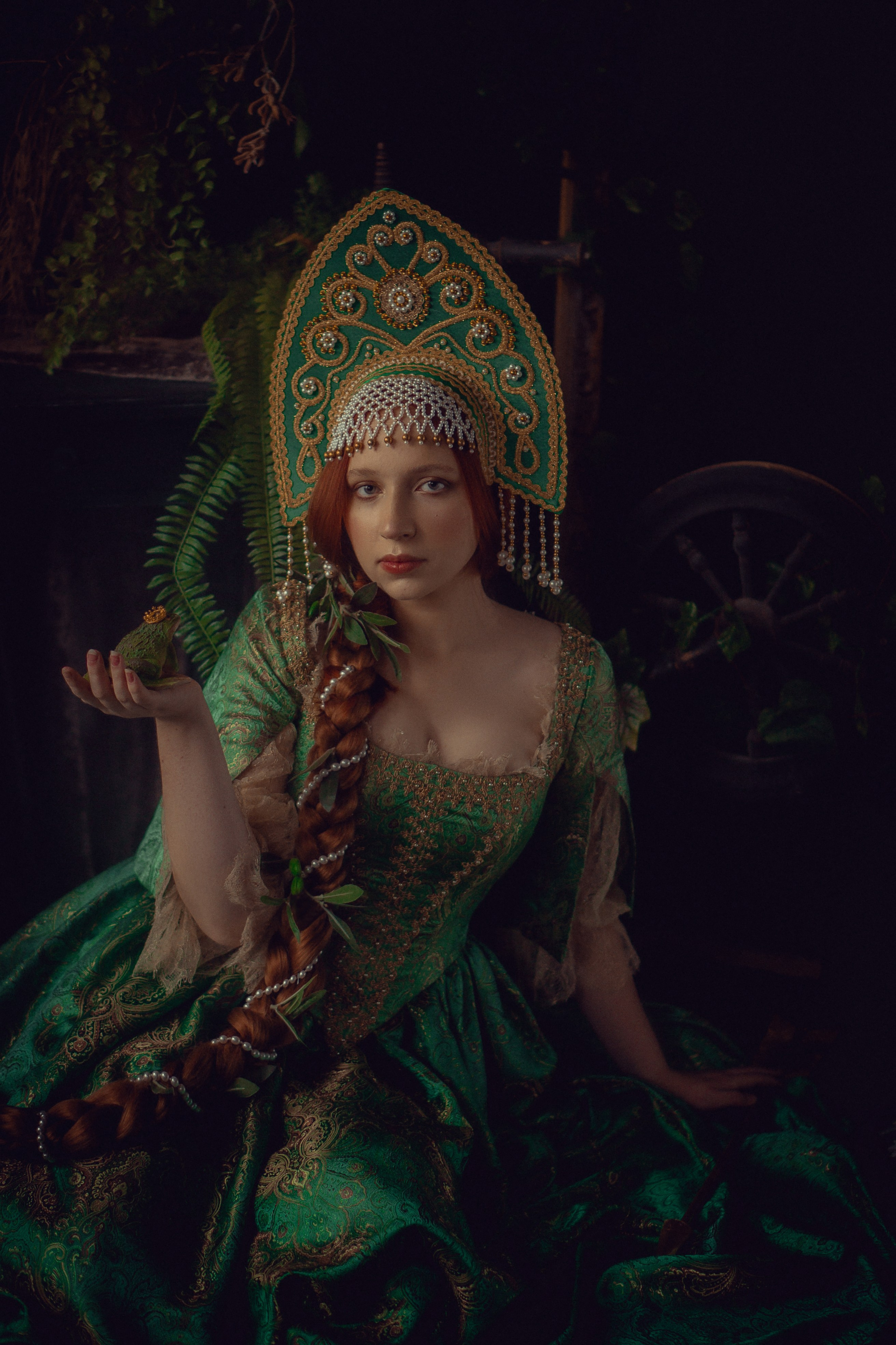 Царевна Лягушка. Художественный фотограф Салаева Алина