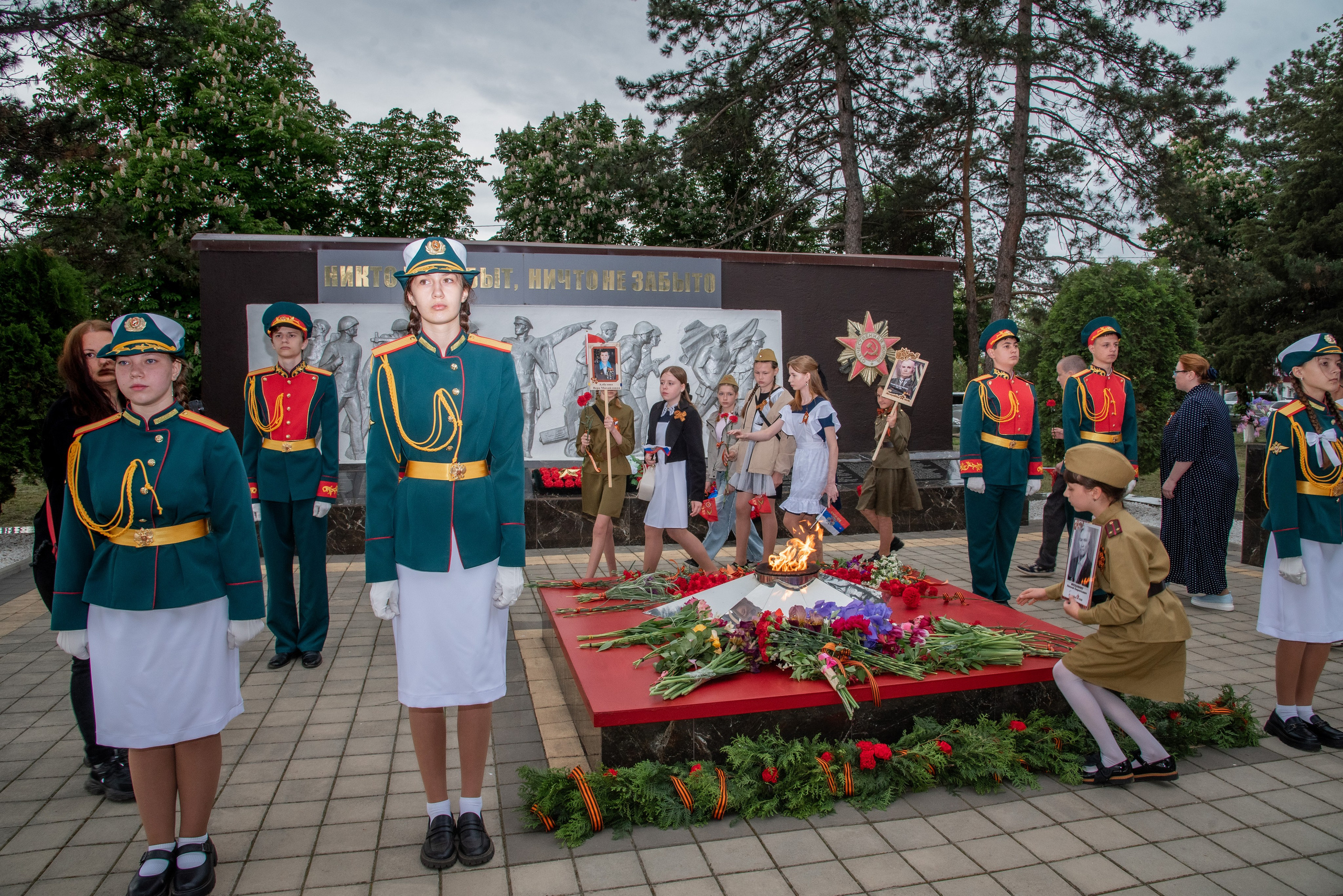 Репортаж для СМИ_9мая_п.Агроном (цветокор). Детский и семейный фотограф Краснодар / Сочи Сергеева Олеся