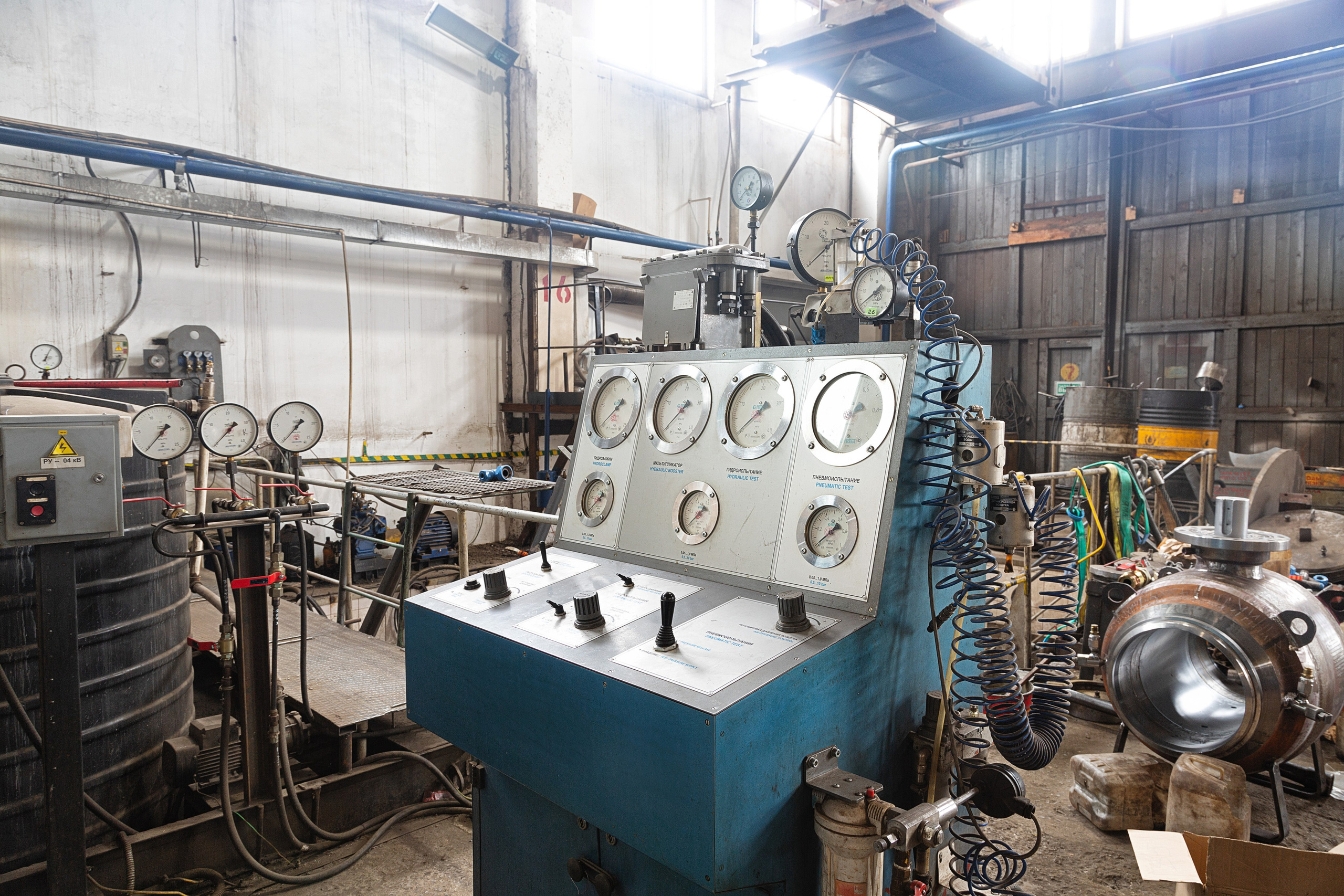 Фотосъемка машиностроительного производства