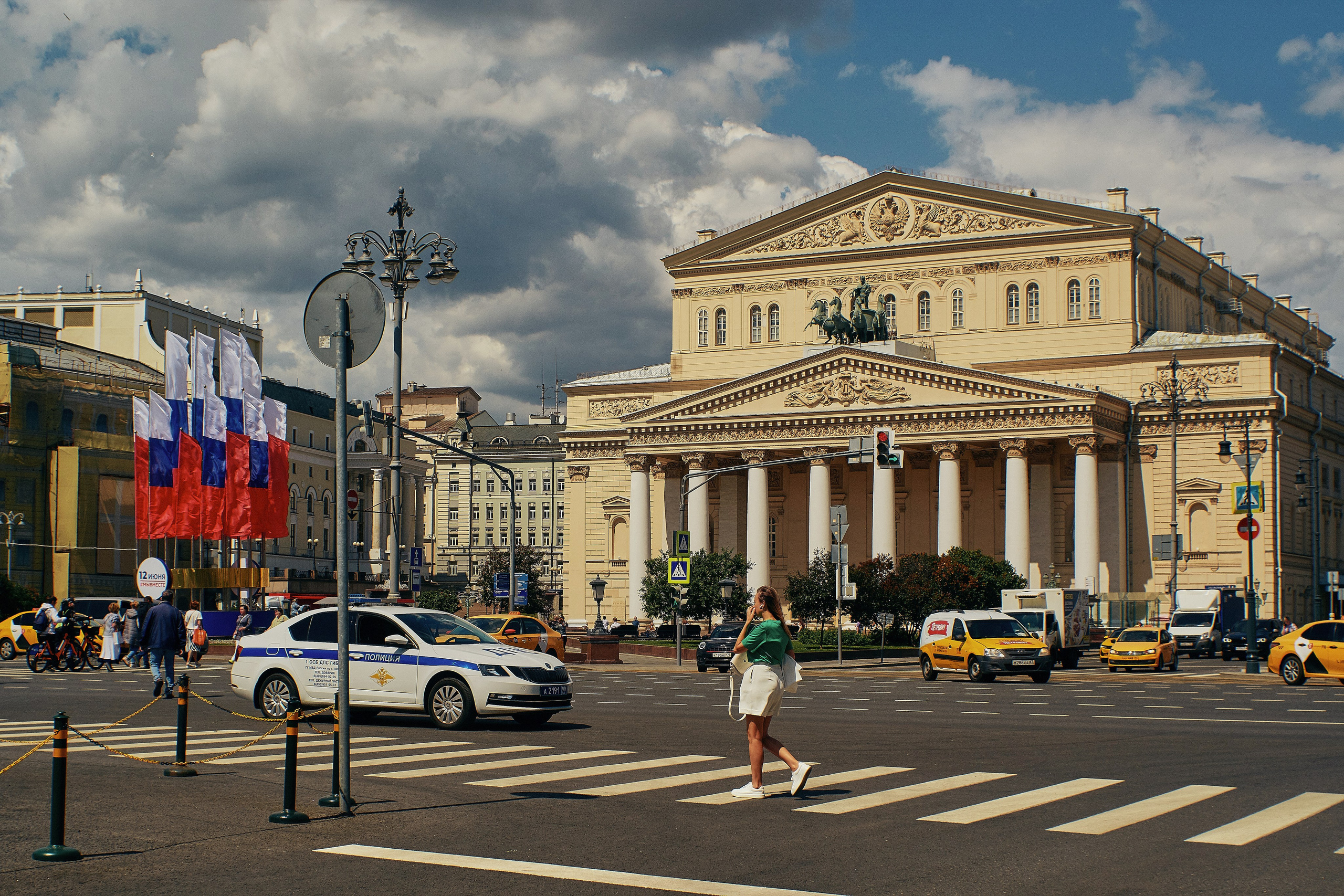 Большой театр, архитектура классицизма