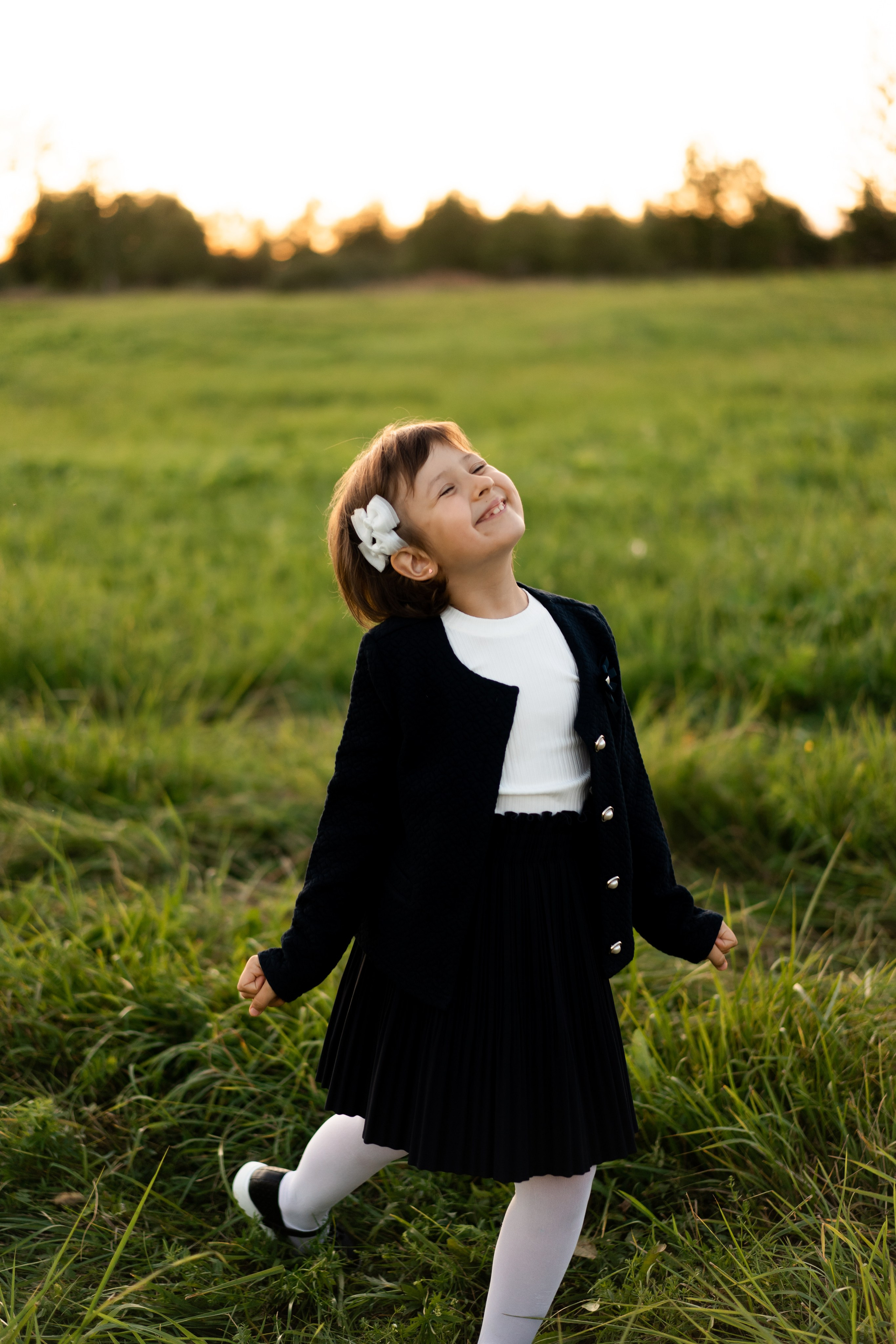 Майя. Первый раз в 1 класс. Семейный и детский фотограф в Санкт-Петербурге Дарина Герчиу