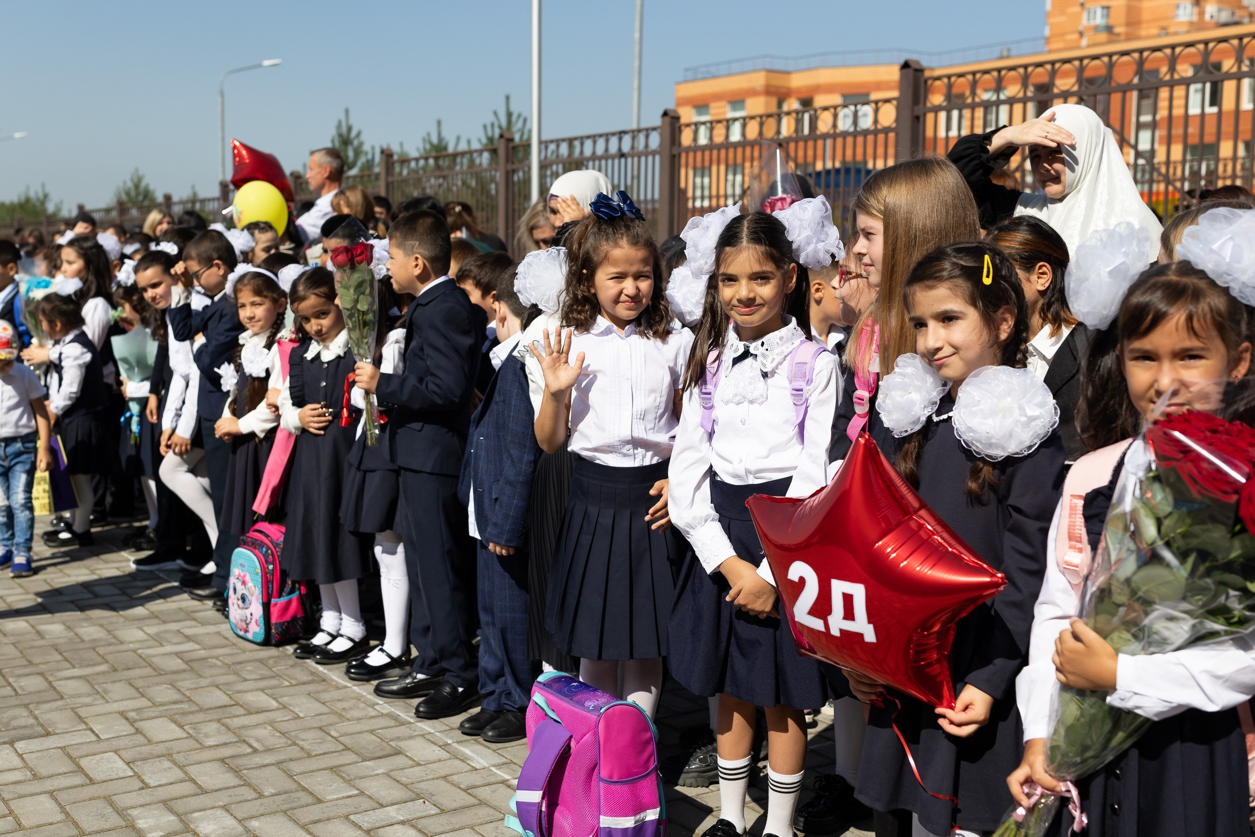 Линейка 1 сентября. Профессиональный Фотограф в Москве Андрей Славнов