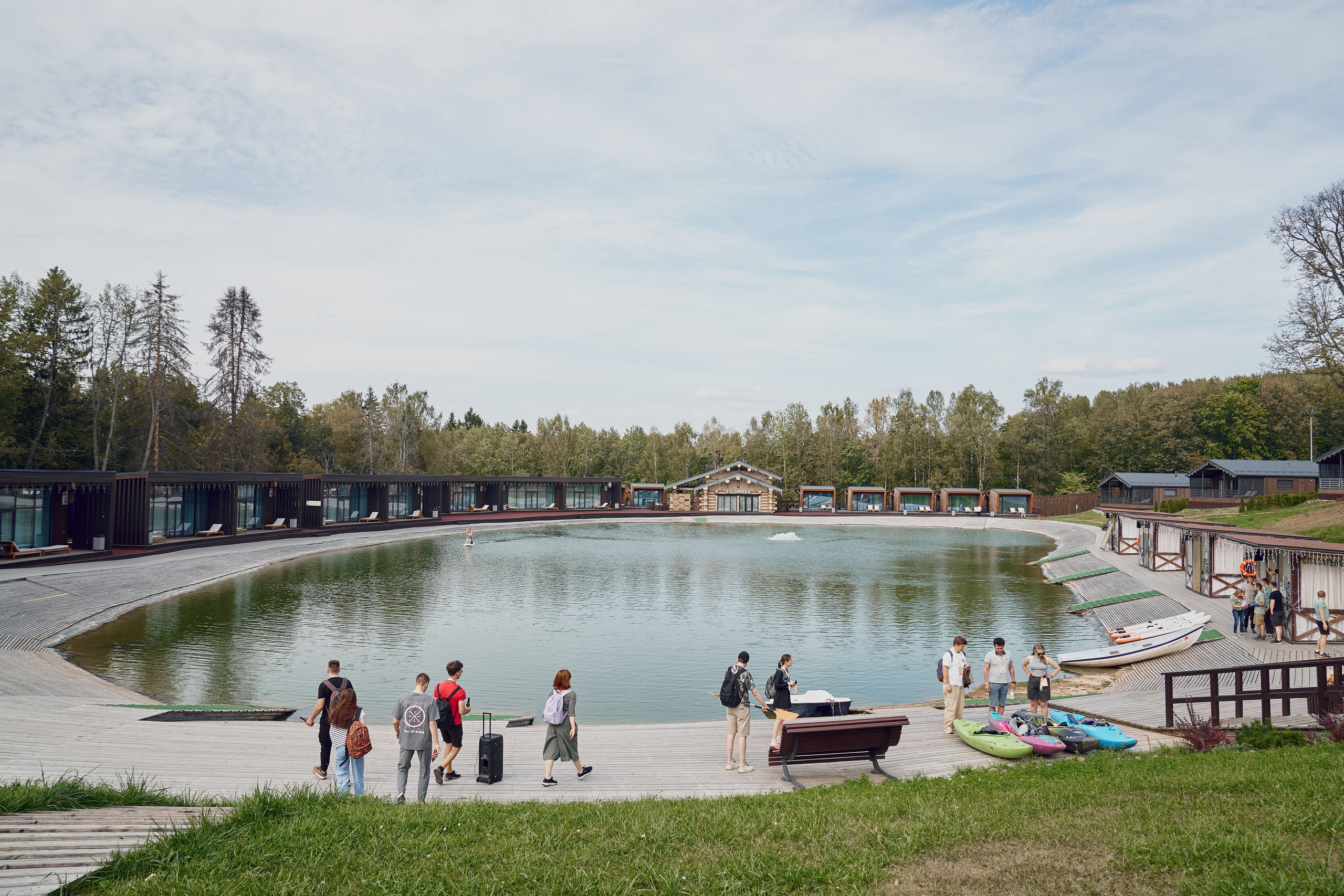 Корпоратив GlowByte в ЭКО отель Пересвет Русские сезоны 4*