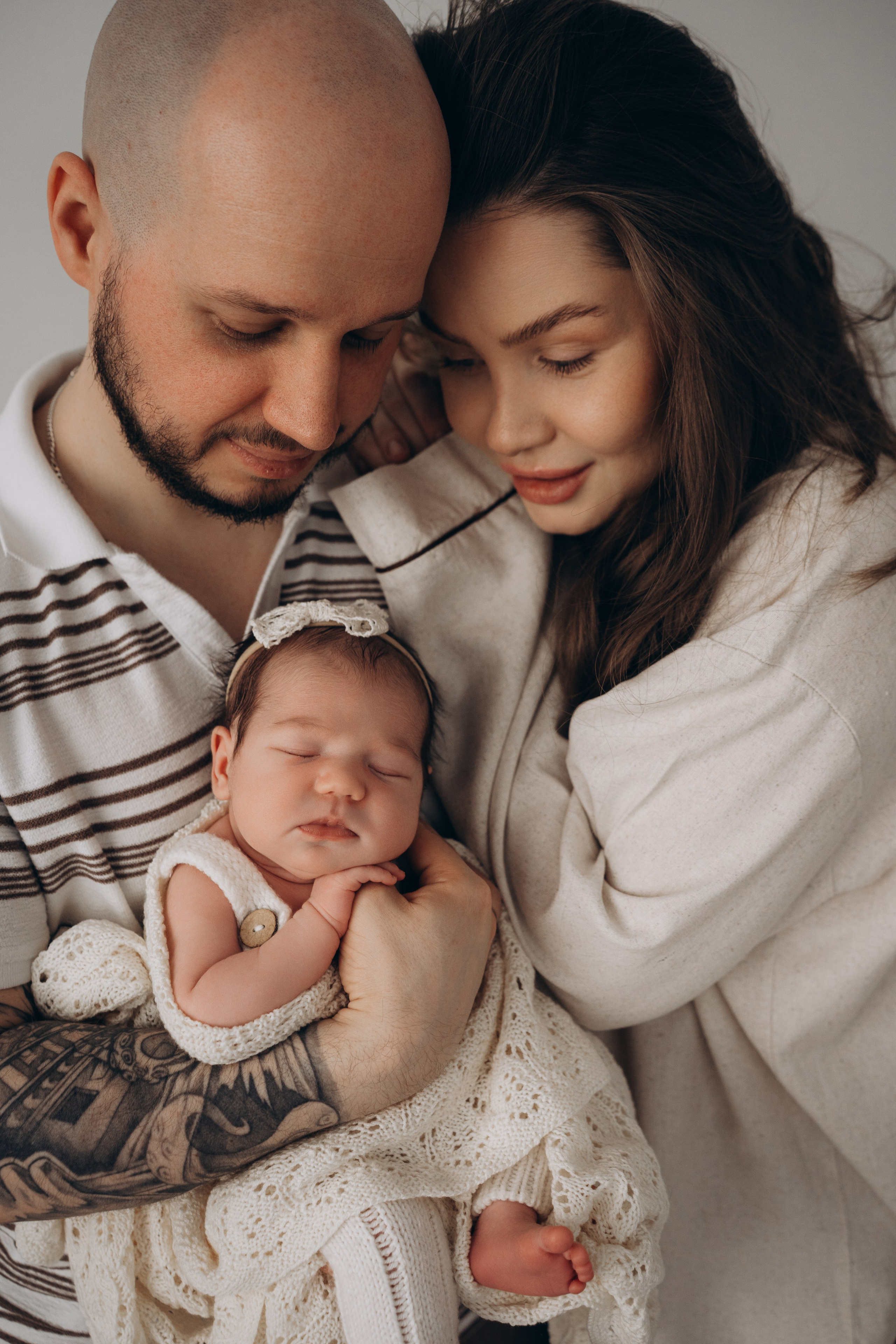 0-2 месяца. Фотограф Новорожденных в Москве. Семейные истории в стиле LIFE