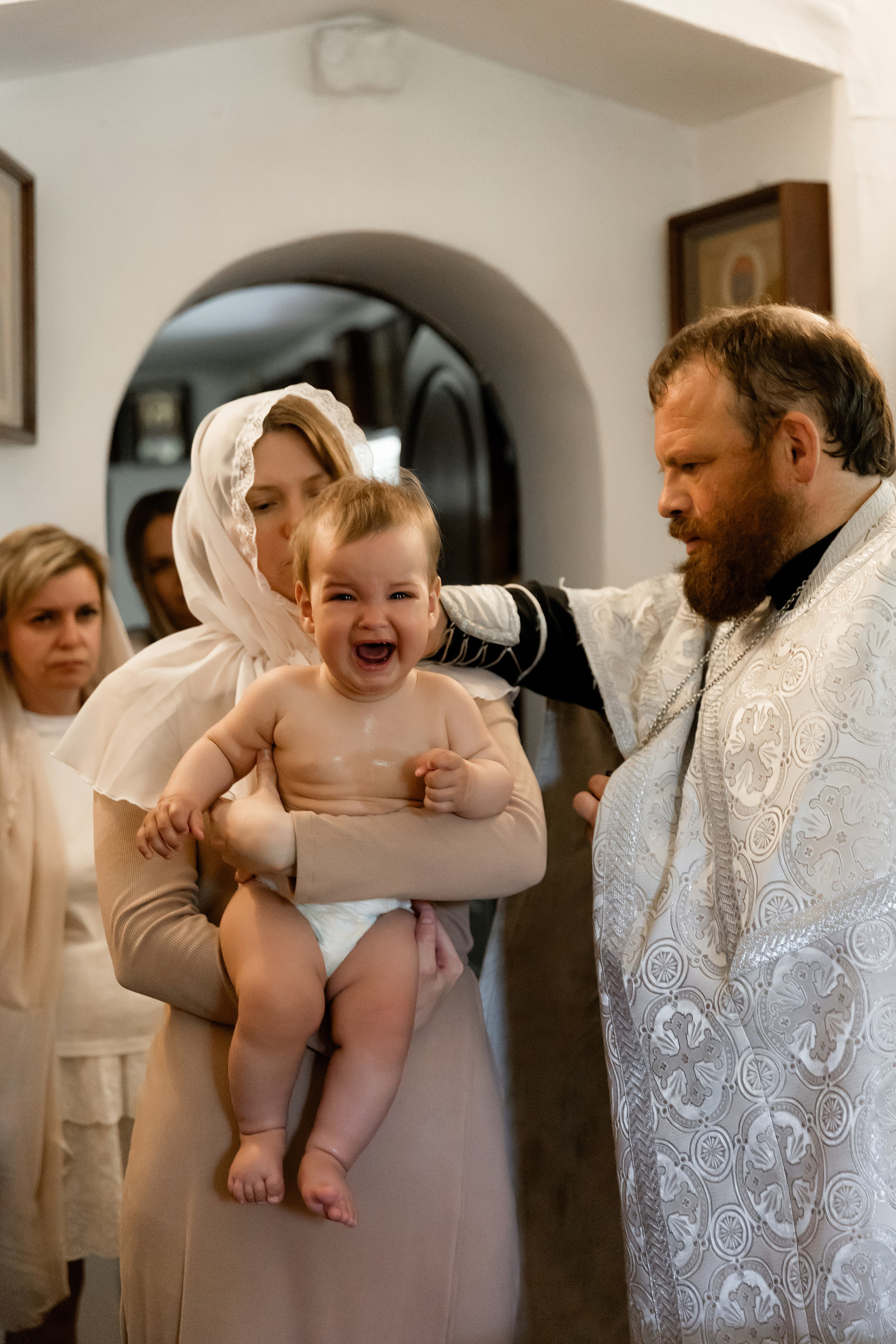 Крещение Егора в Церкви Василия на Горке. Свадебный фотограф в Пскове и Санкт-Петербурге | Анна Голикова