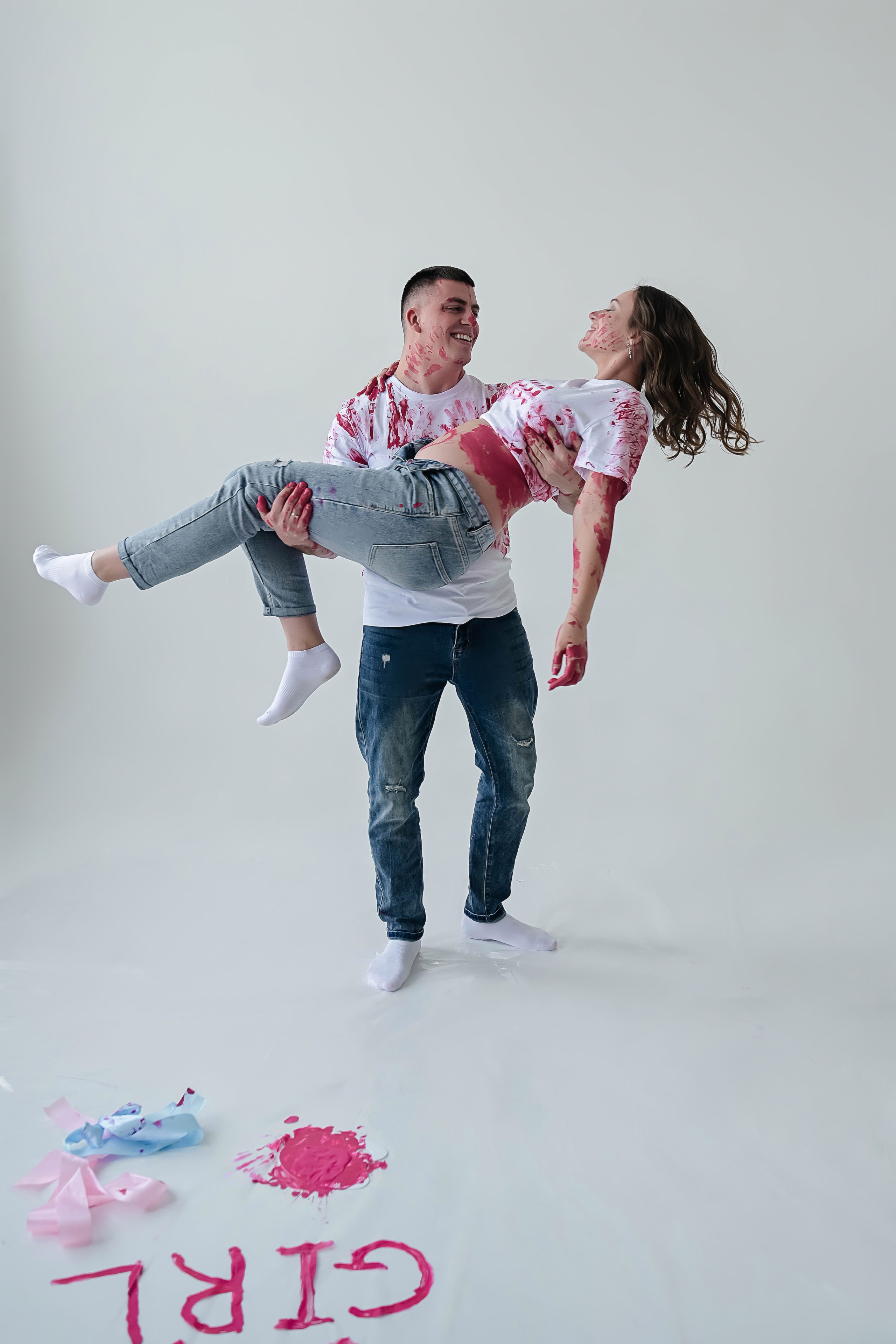 Гендер с красками. Фотограф Подольск